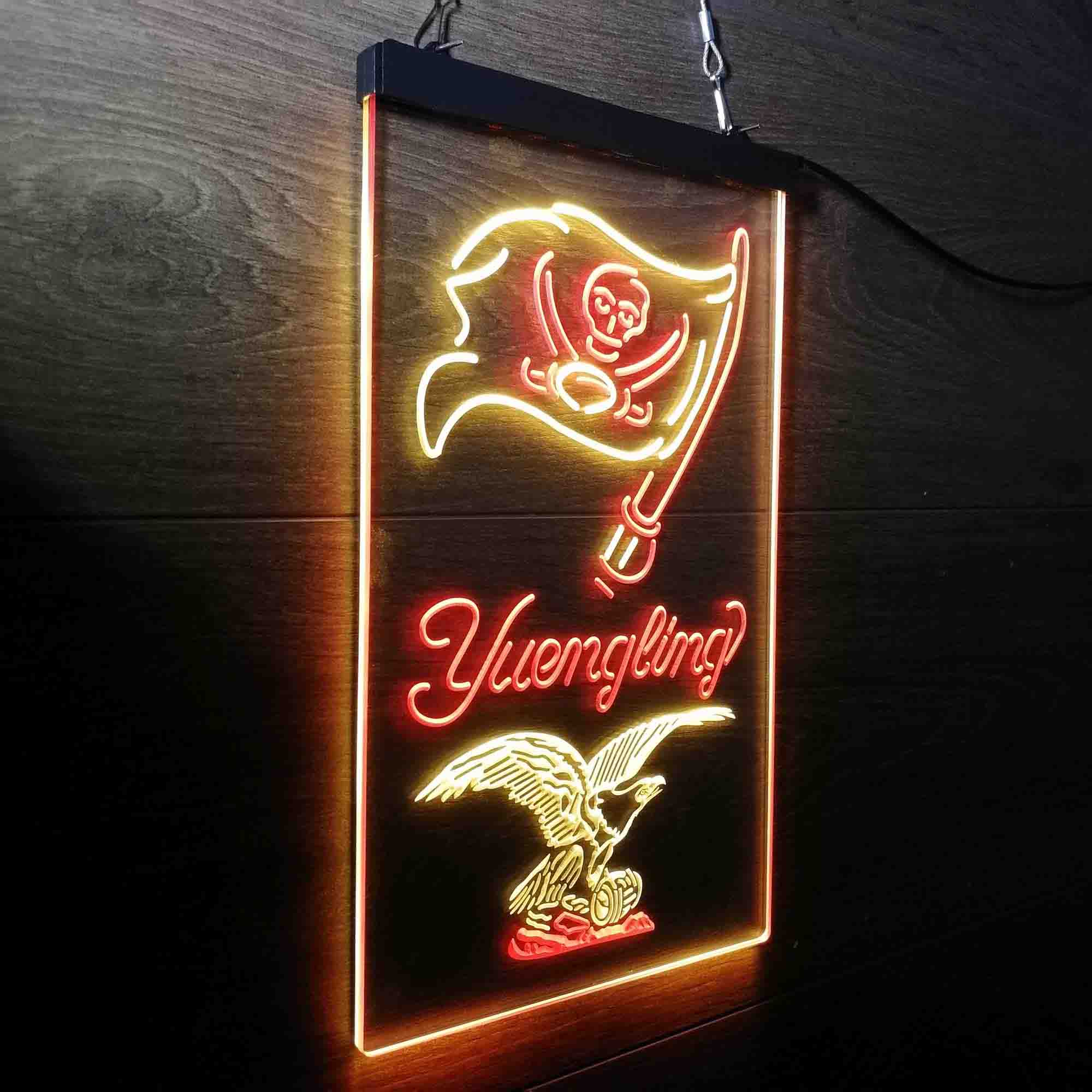 Yuengling Bar Tampa Bay Buccaneers Est. 1976 Neon-Like Led Light Sign