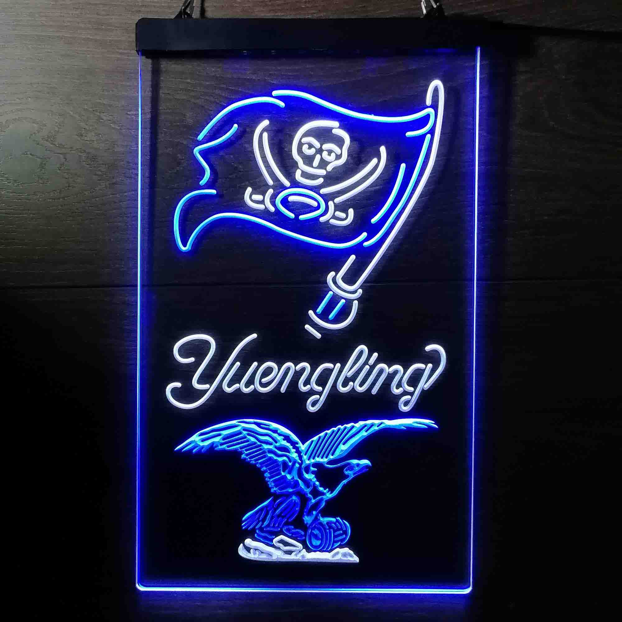 Yuengling Bar Tampa Bay Buccaneers Est. 1976 Neon-Like Led Light Sign