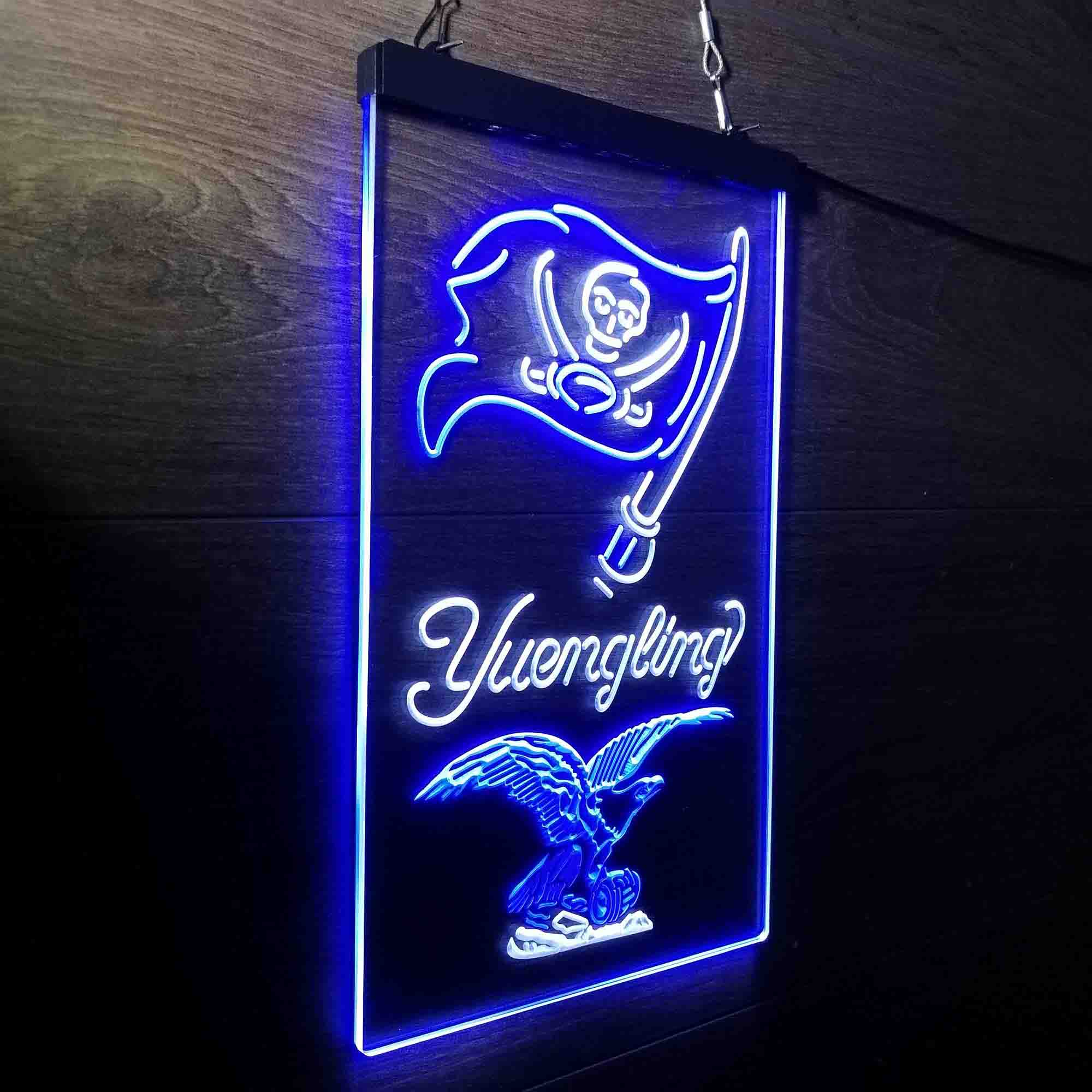 Yuengling Bar Tampa Bay Buccaneers Est. 1976 Neon-Like Led Light Sign