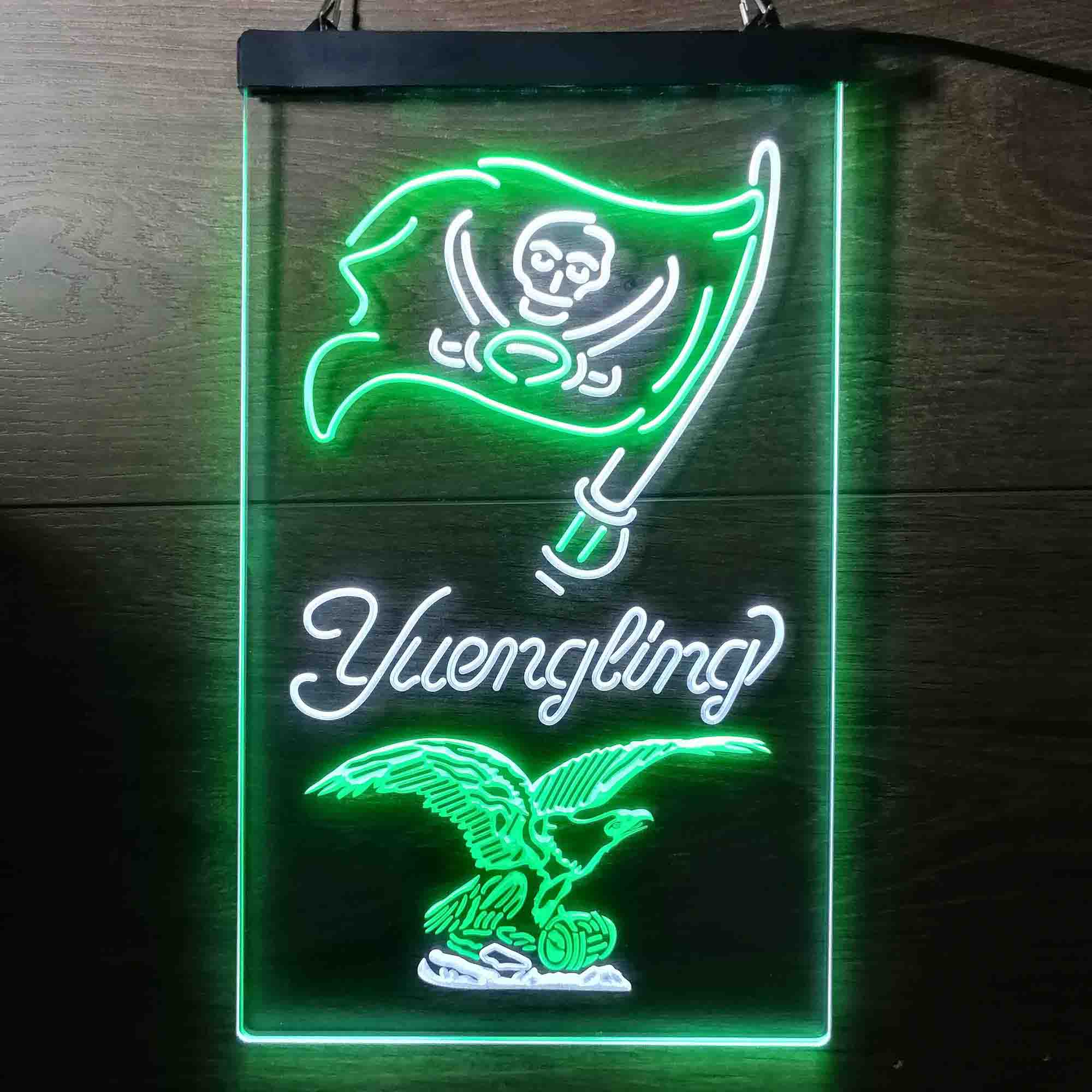 Yuengling Bar Tampa Bay Buccaneers Est. 1976 Neon-Like Led Light Sign