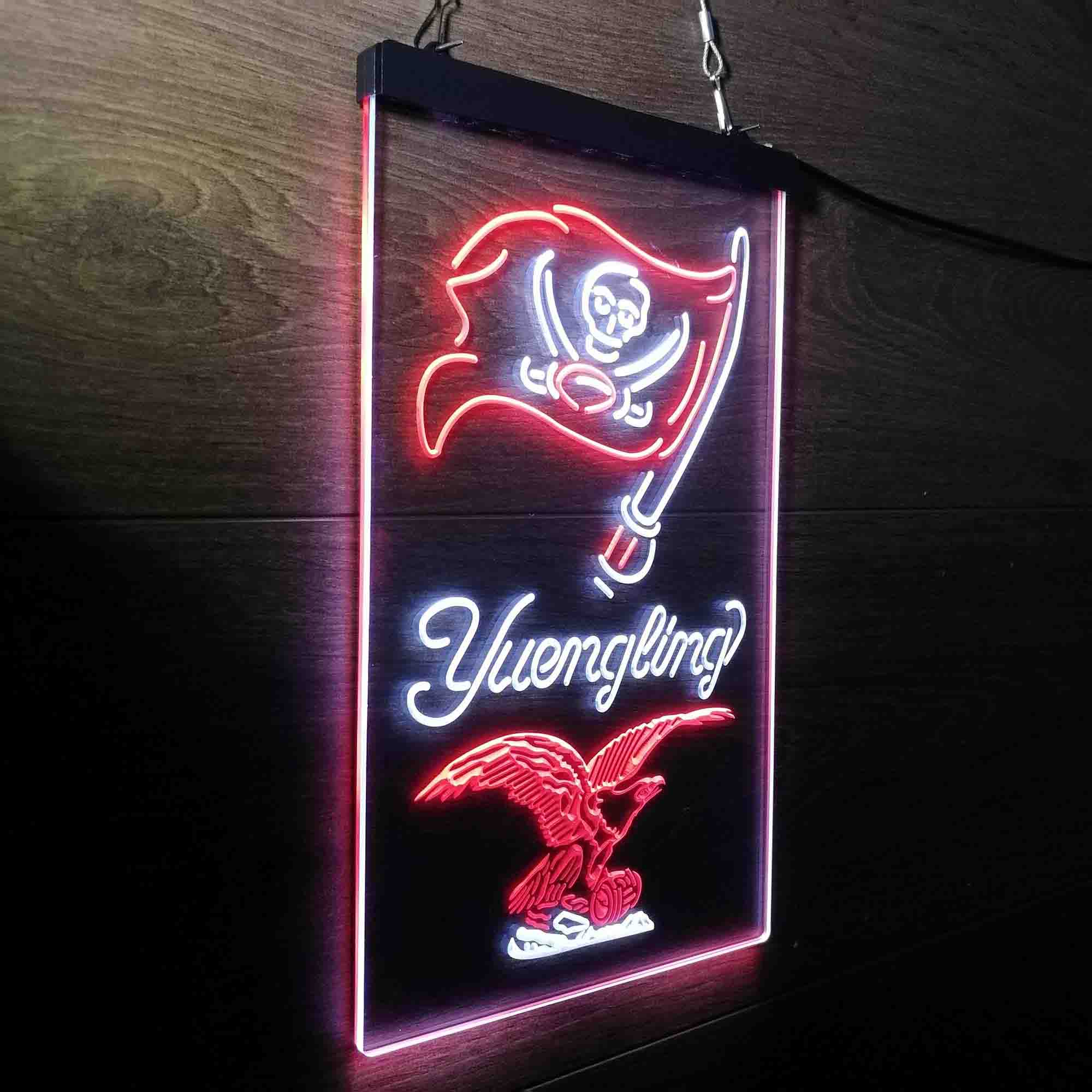 Yuengling Bar Tampa Bay Buccaneers Est. 1976 Neon-Like Led Light Sign