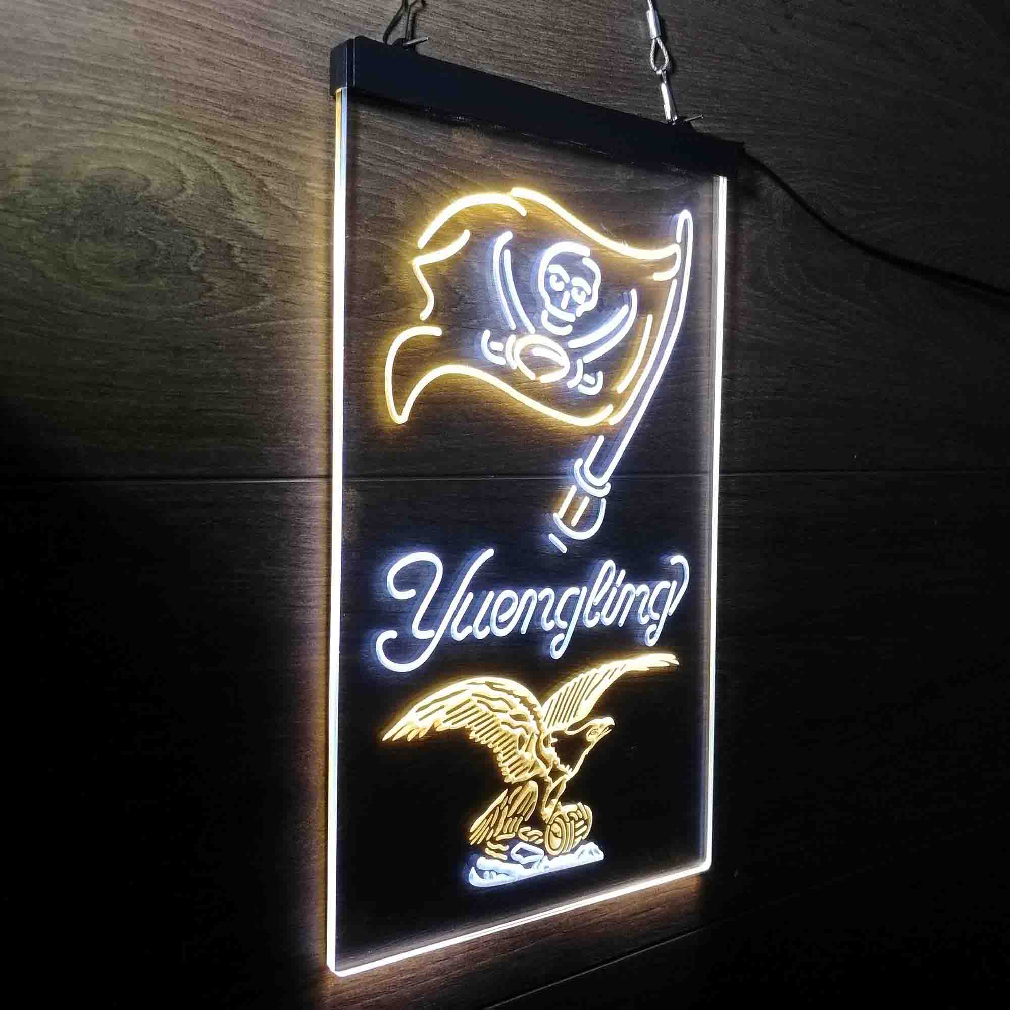 Yuengling Bar Tampa Bay Buccaneers Est. 1976 Neon-Like Led Light Sign