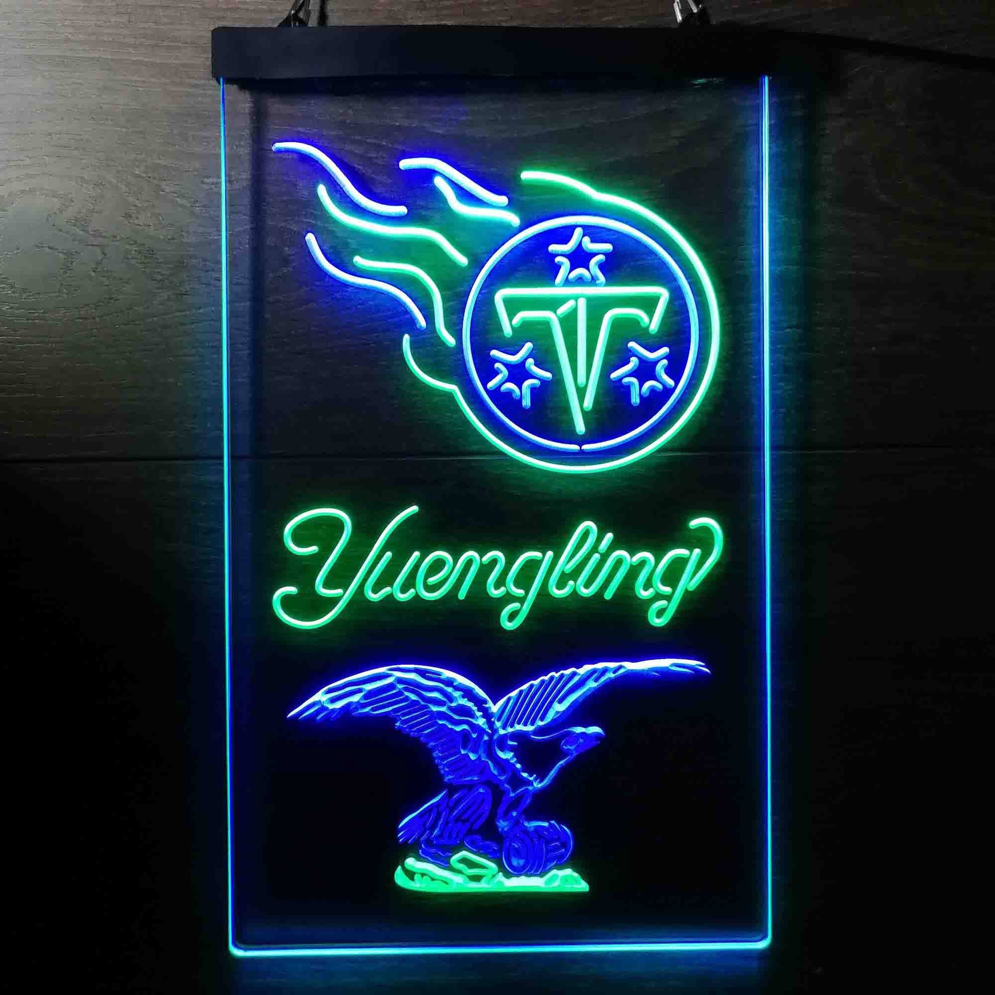 Yuengling Bar Tennessee Titans Est. 1960 Neon-Like Led Light Sign