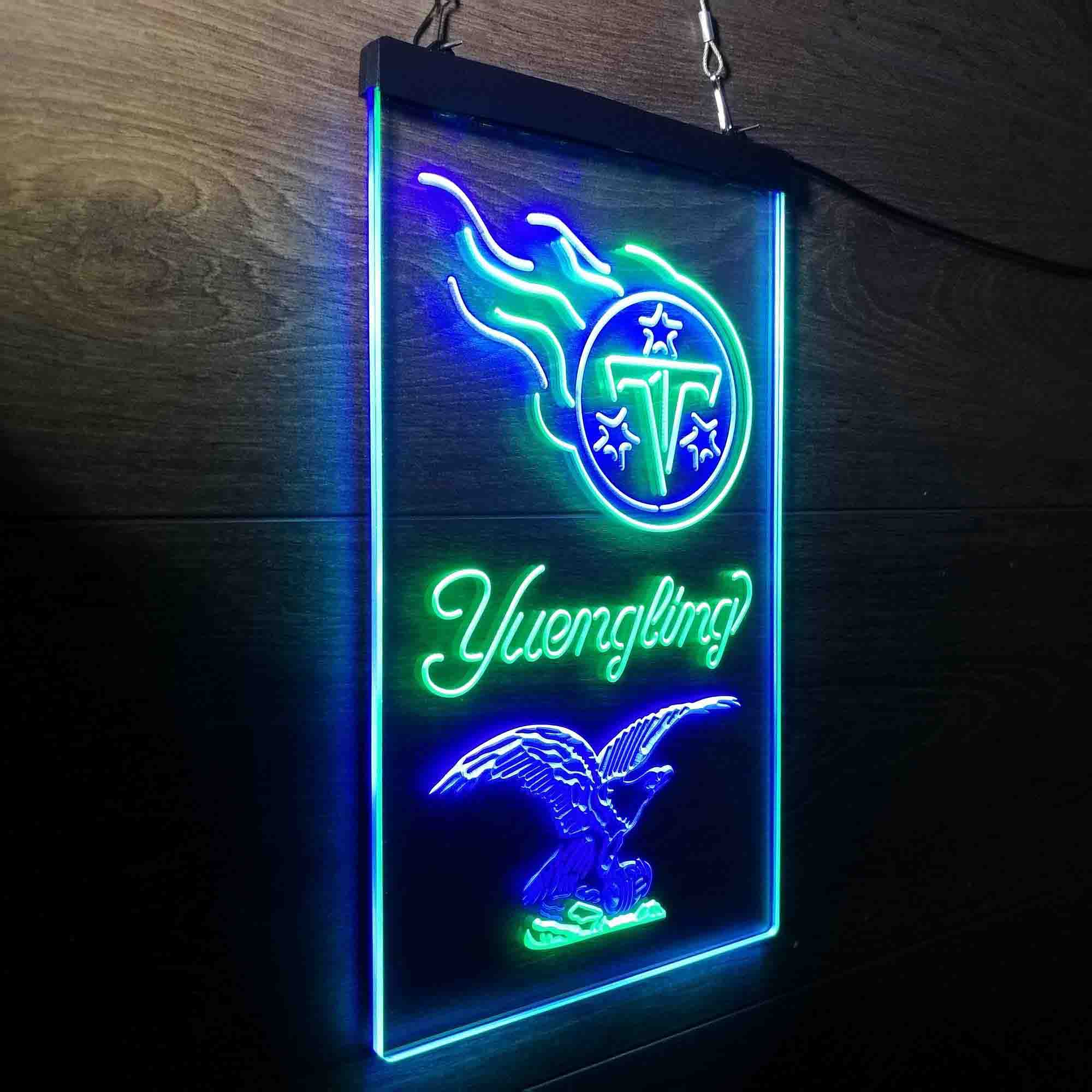 Yuengling Bar Tennessee Titans Est. 1960 Neon-Like Led Light Sign