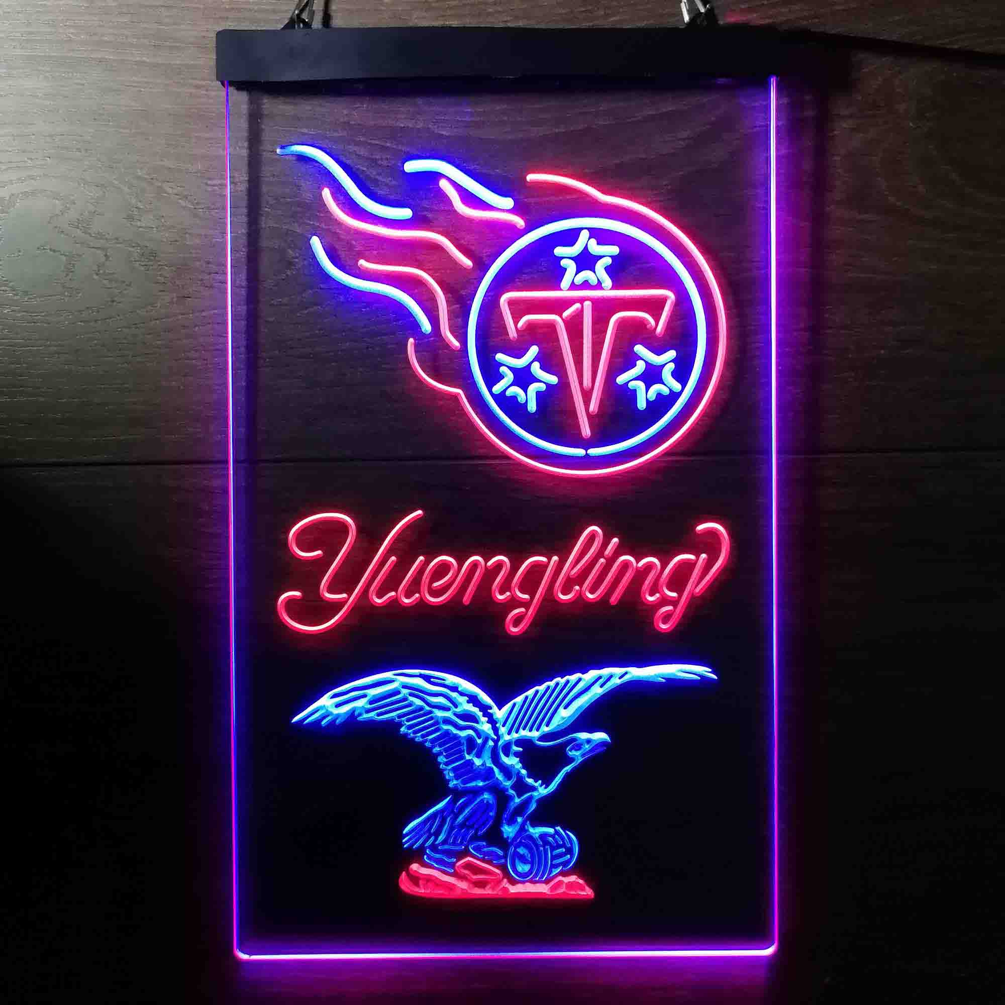 Yuengling Bar Tennessee Titans Est. 1960 Neon-Like Led Light Sign