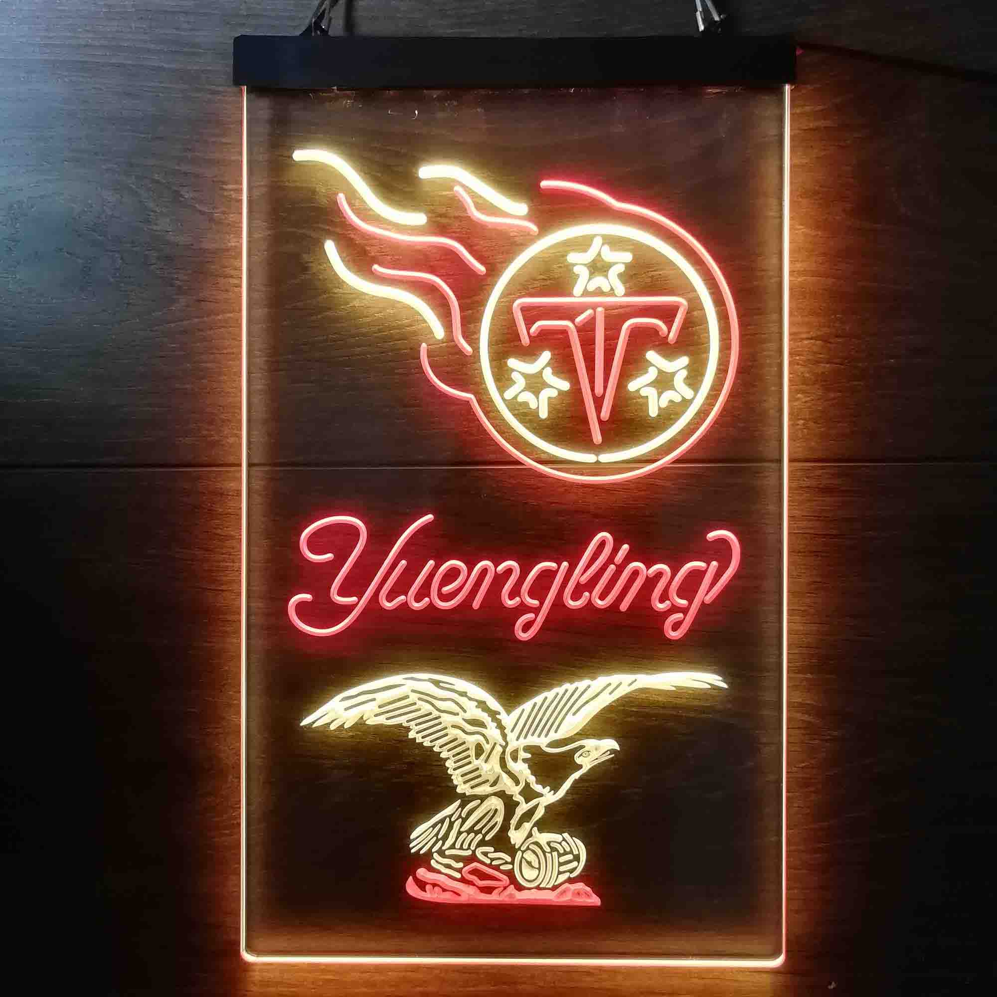 Yuengling Bar Tennessee Titans Est. 1960 Neon-Like Led Light Sign