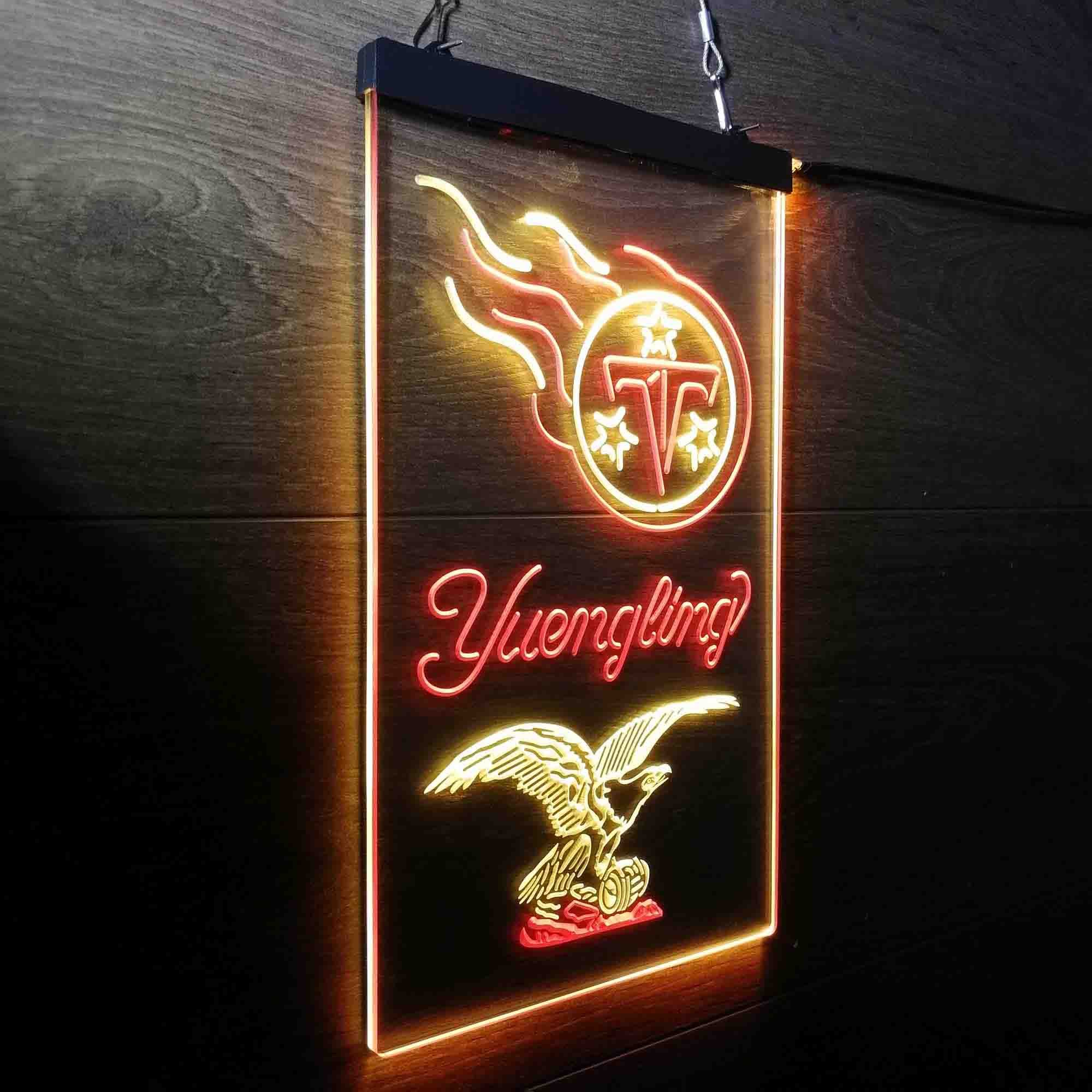 Yuengling Bar Tennessee Titans Est. 1960 Neon-Like Led Light Sign