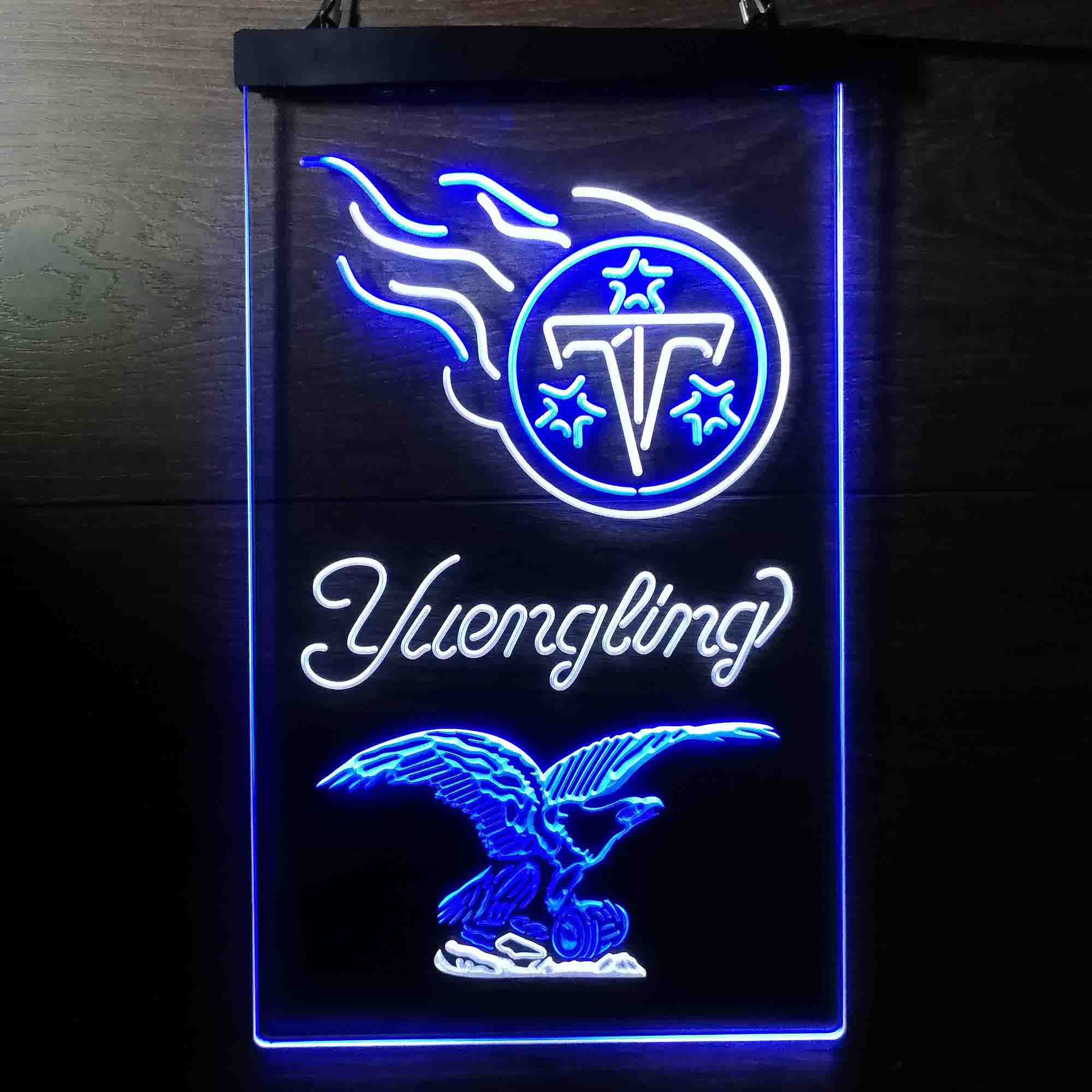 Yuengling Bar Tennessee Titans Est. 1960 Neon-Like Led Light Sign