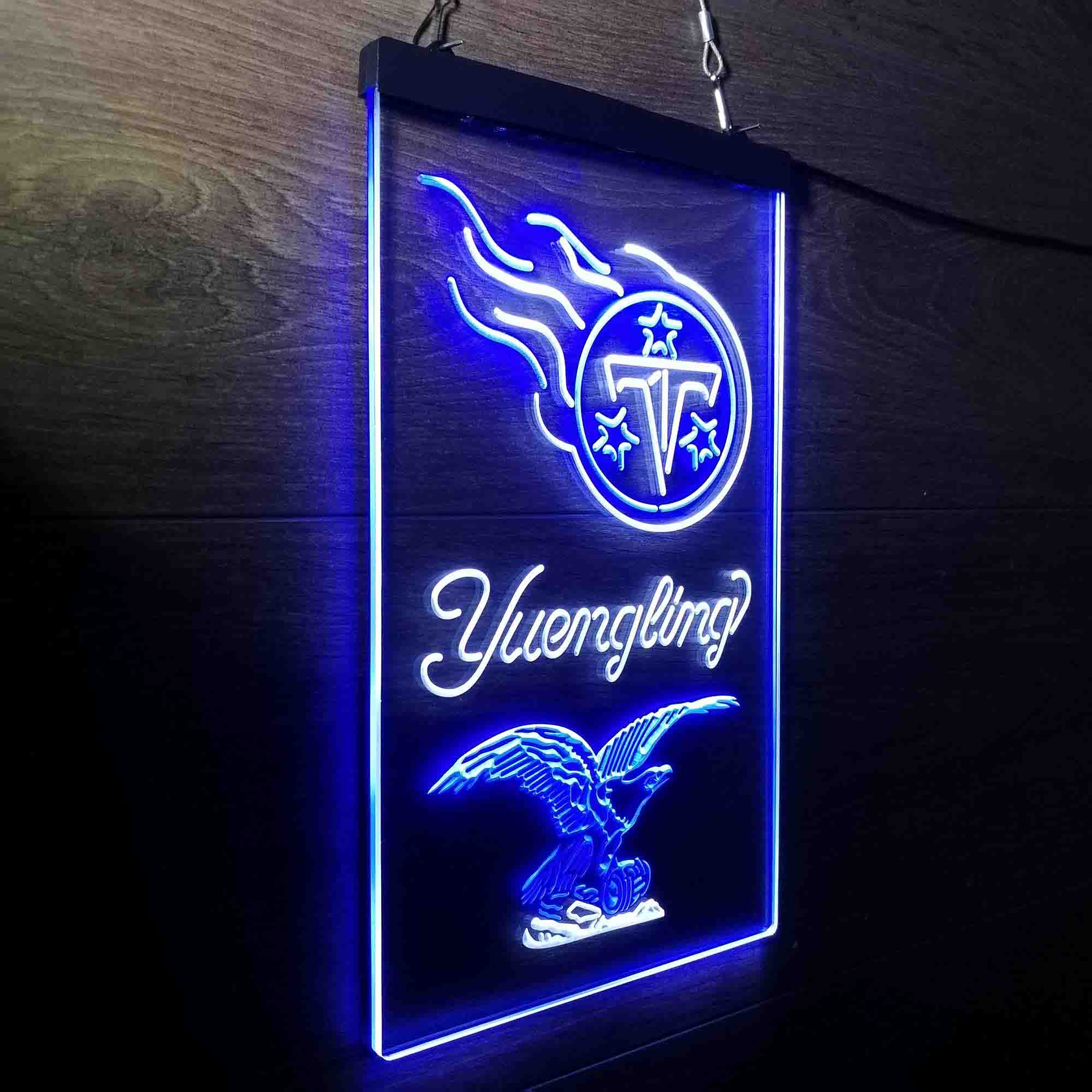 Yuengling Bar Tennessee Titans Est. 1960 Neon-Like Led Light Sign