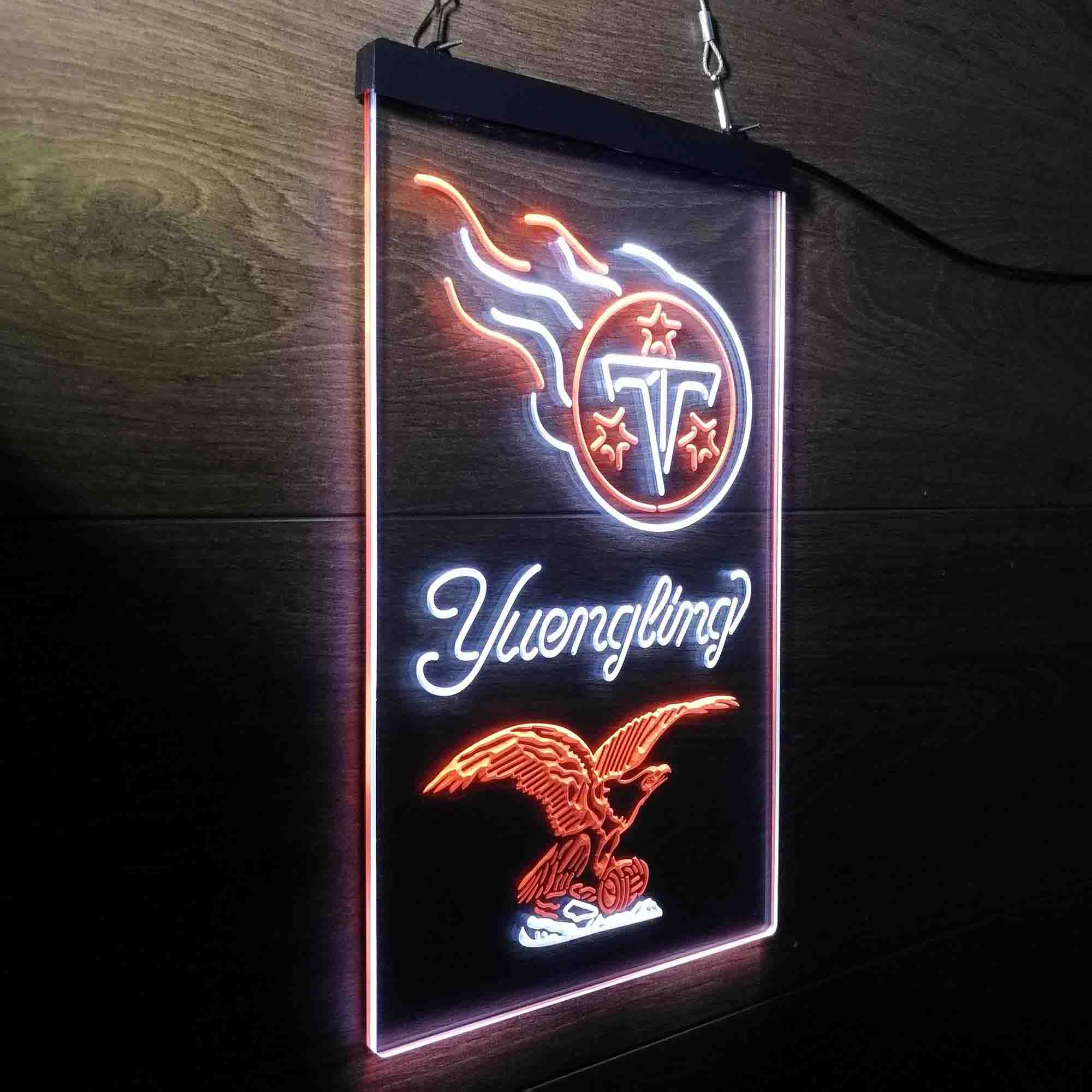 Yuengling Bar Tennessee Titans Est. 1960 Neon-Like Led Light Sign