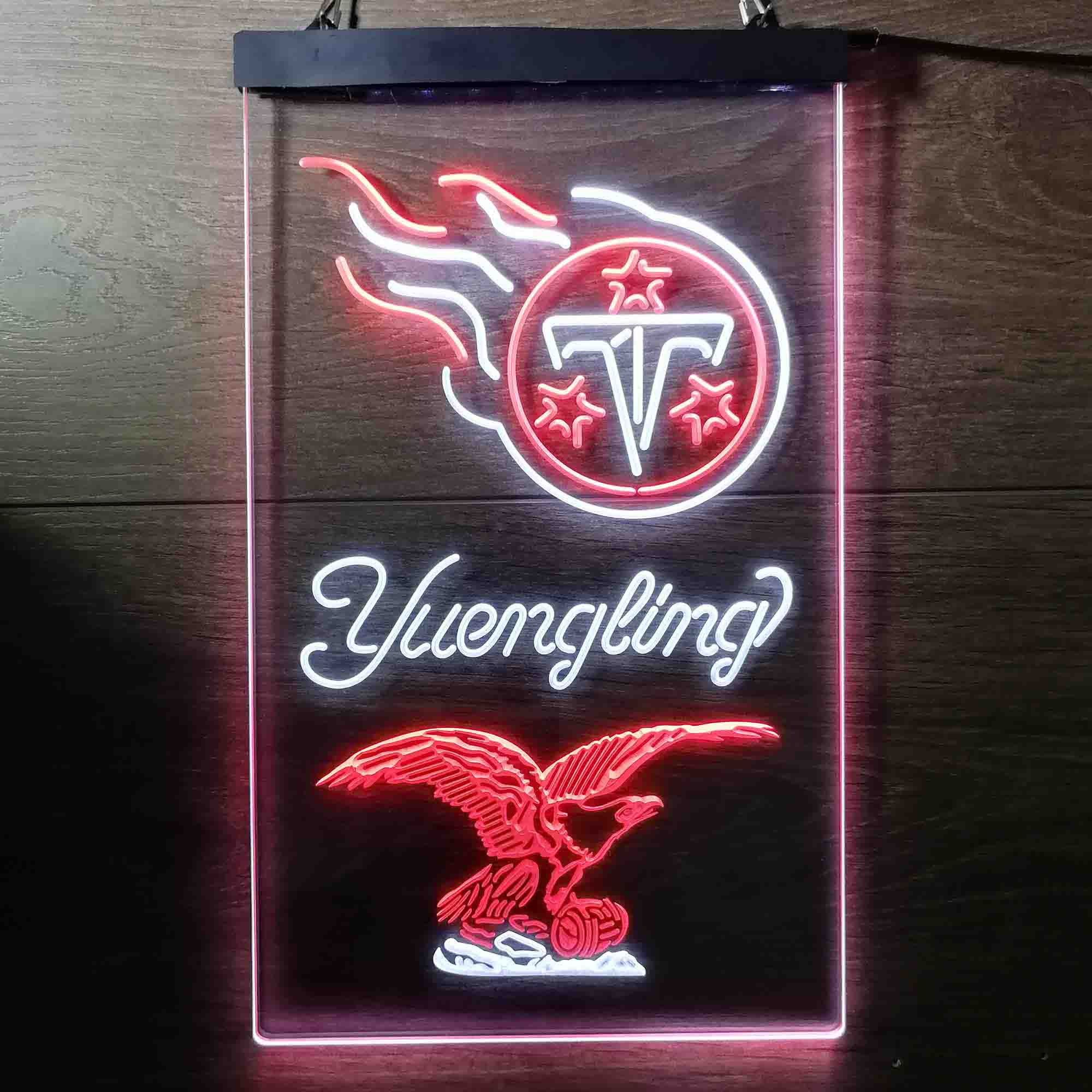 Yuengling Bar Tennessee Titans Est. 1960 Neon-Like Led Light Sign