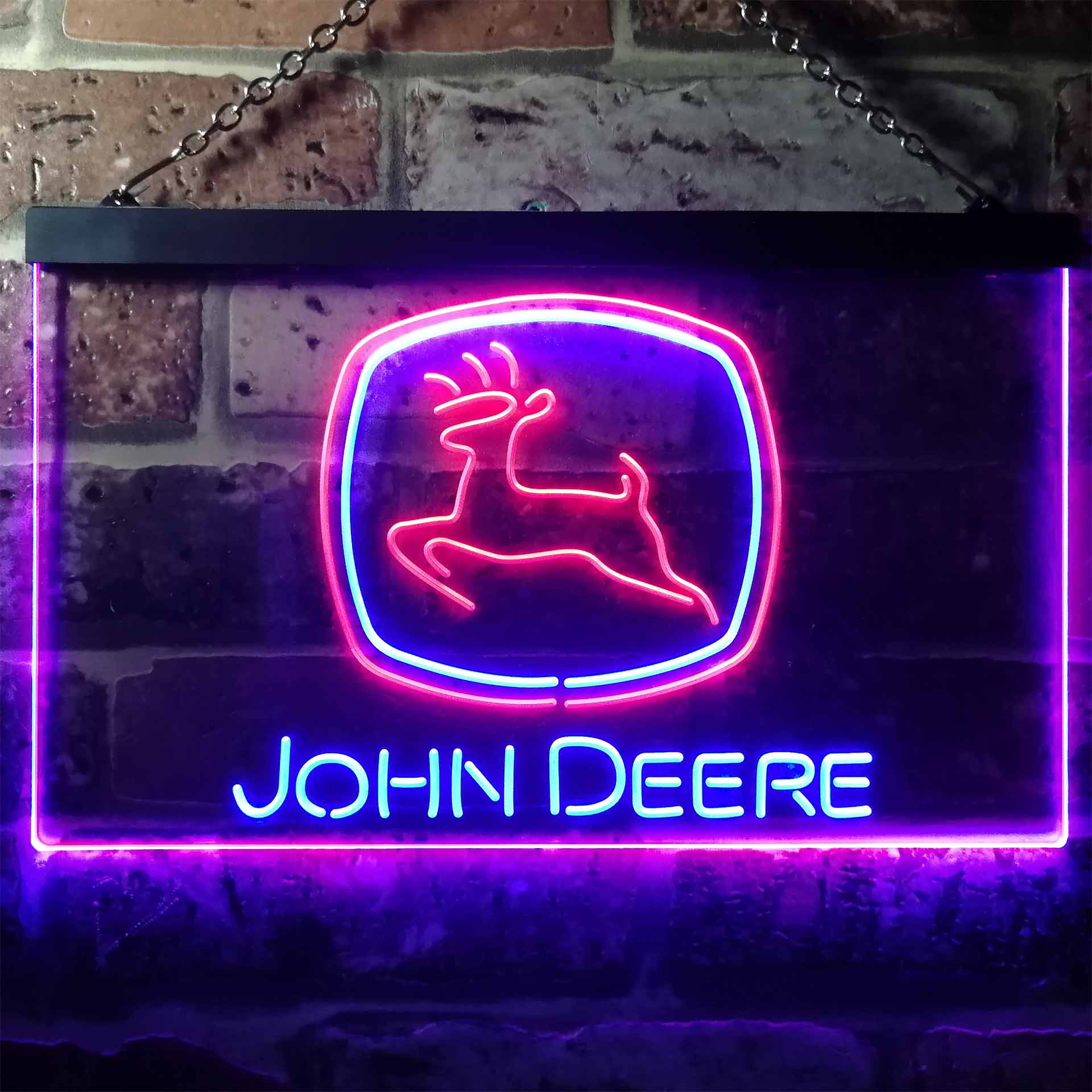 John Deere Equipment Led Neon Light Up Sign