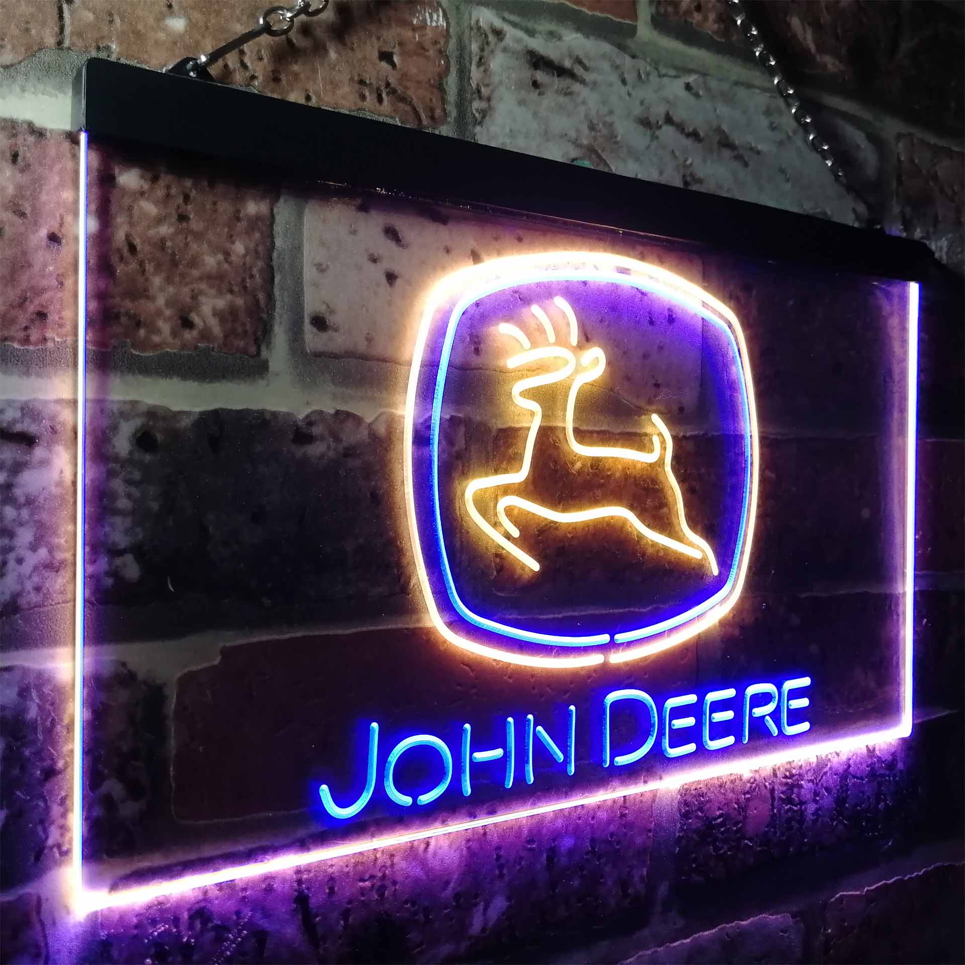 John Deere Equipment Led Neon Light Up Sign