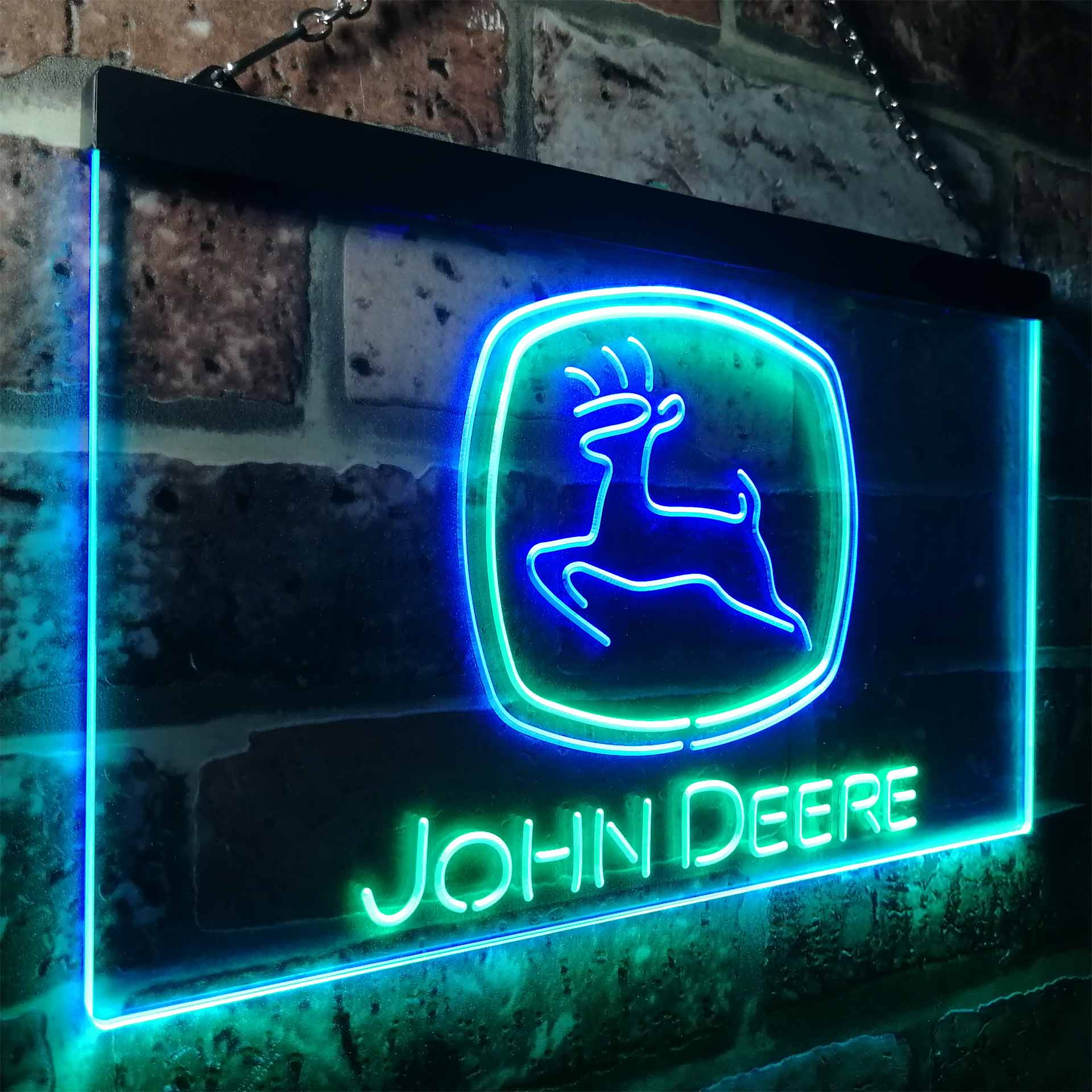 John Deere Equipment Led Neon Light Up Sign