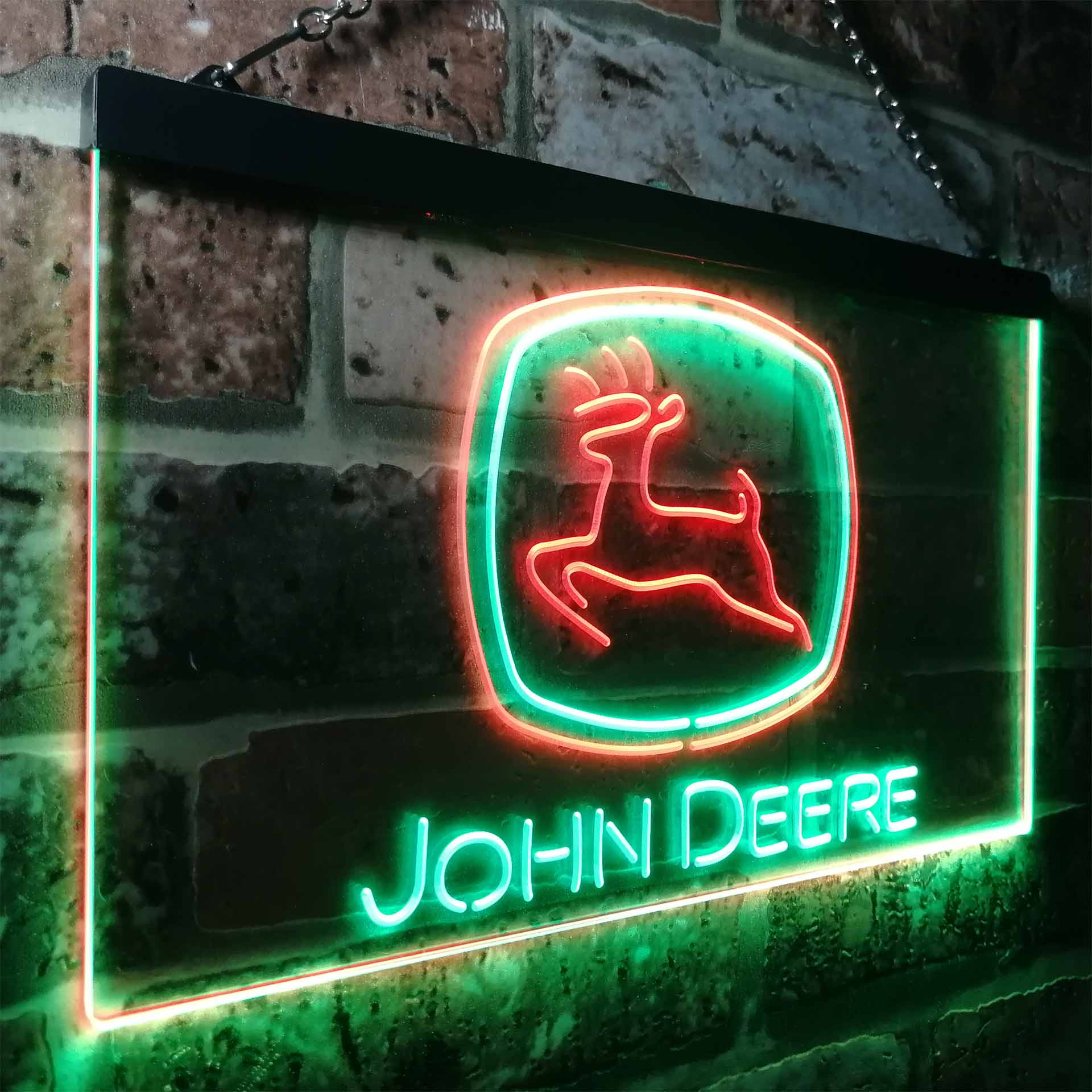 John Deere Equipment Led Neon Light Up Sign