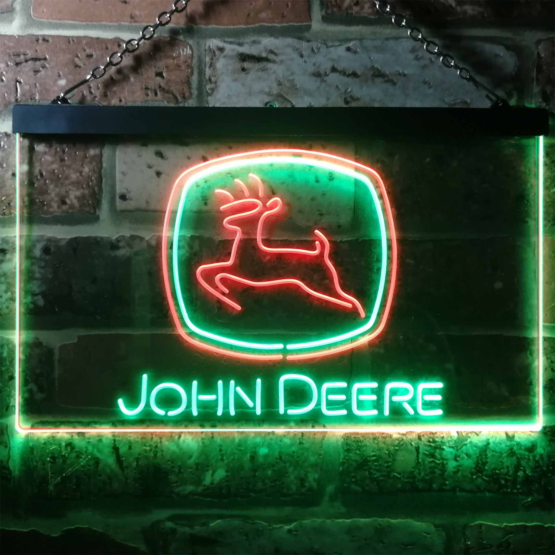 John Deere Equipment Led Neon Light Up Sign