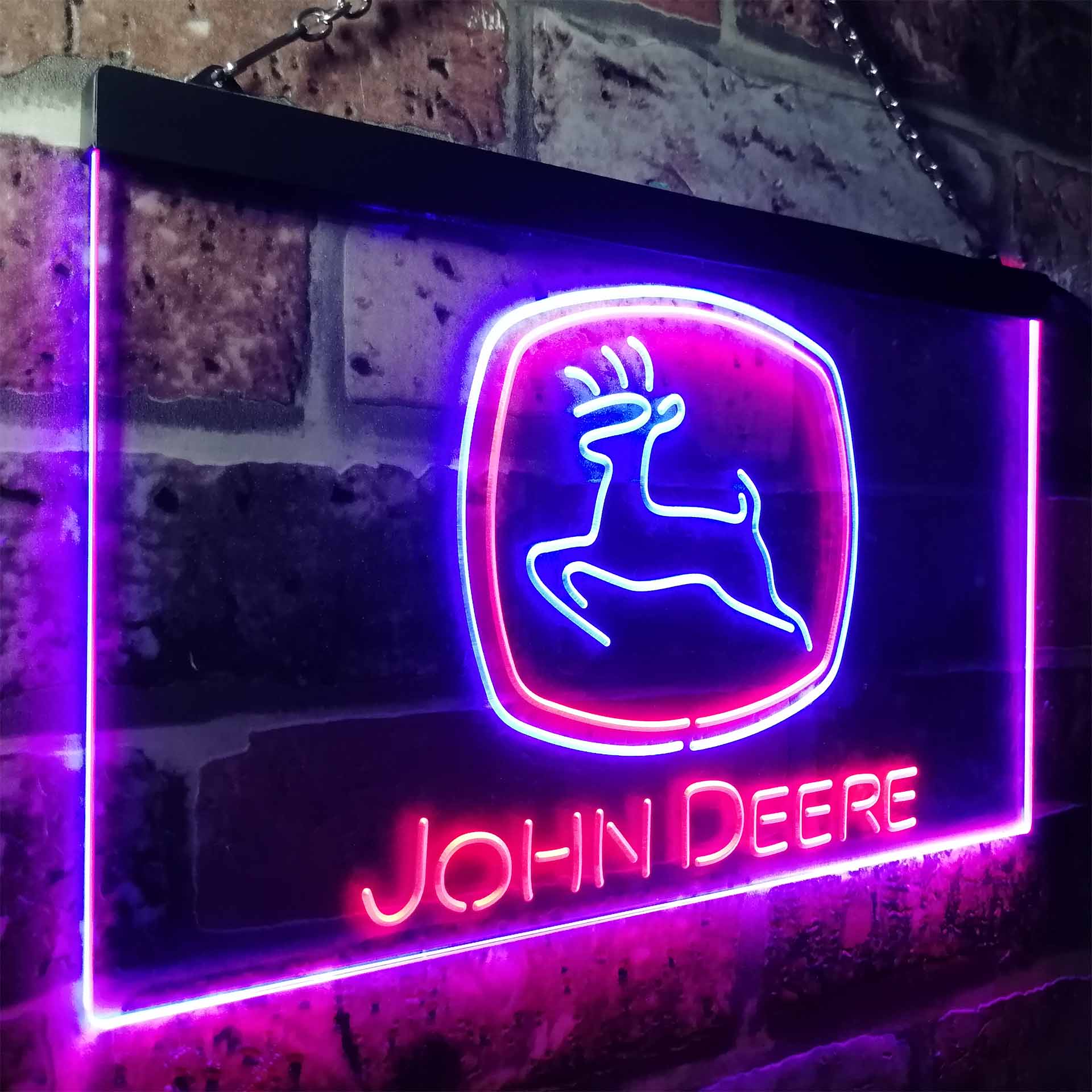 John Deere Equipment Led Neon Light Up Sign