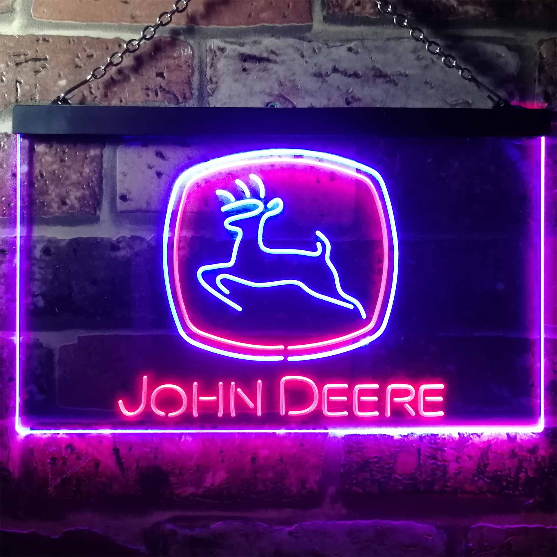 John Deere Equipment Led Neon Light Up Sign