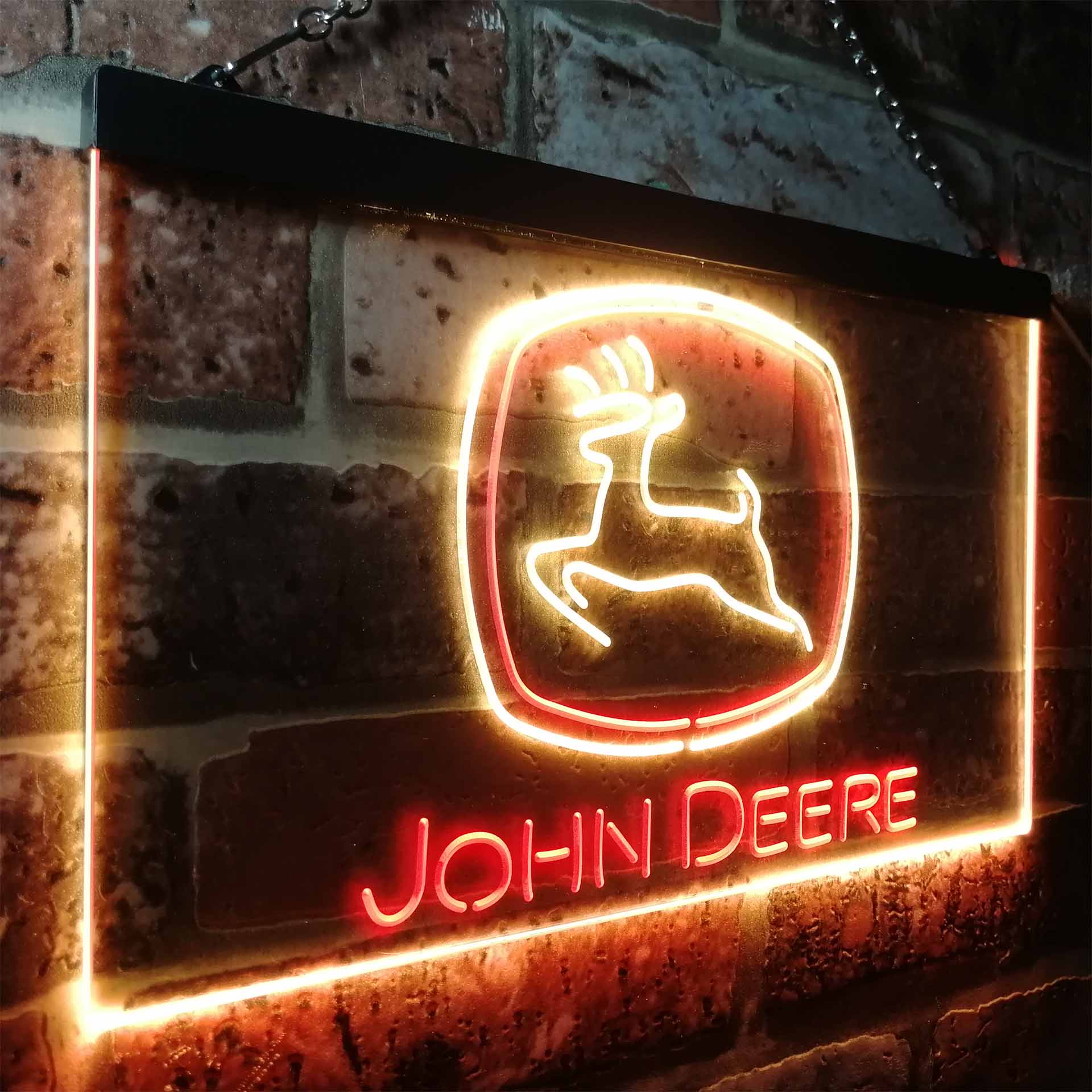 John Deere Equipment Led Neon Light Up Sign