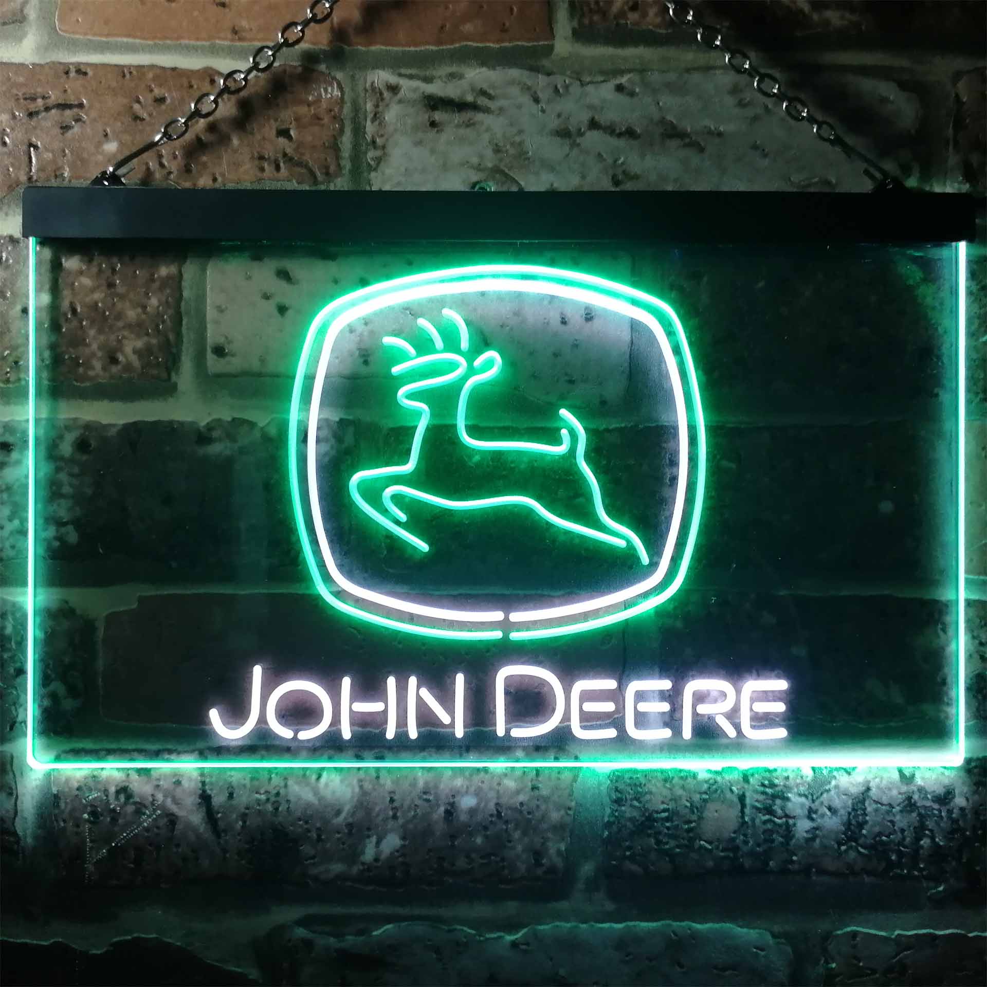 John Deere Equipment Led Neon Light Up Sign