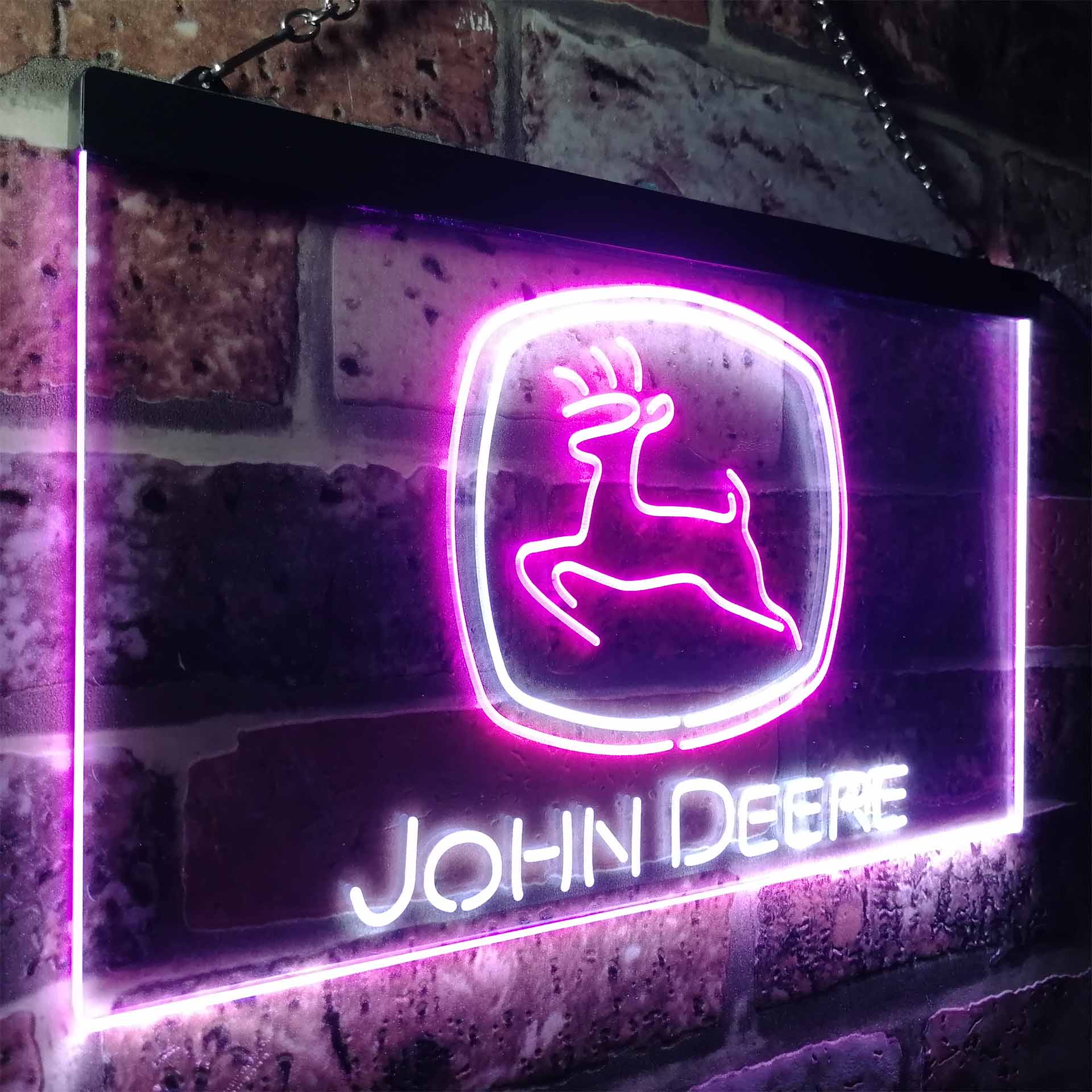 John Deere Equipment Led Neon Light Up Sign
