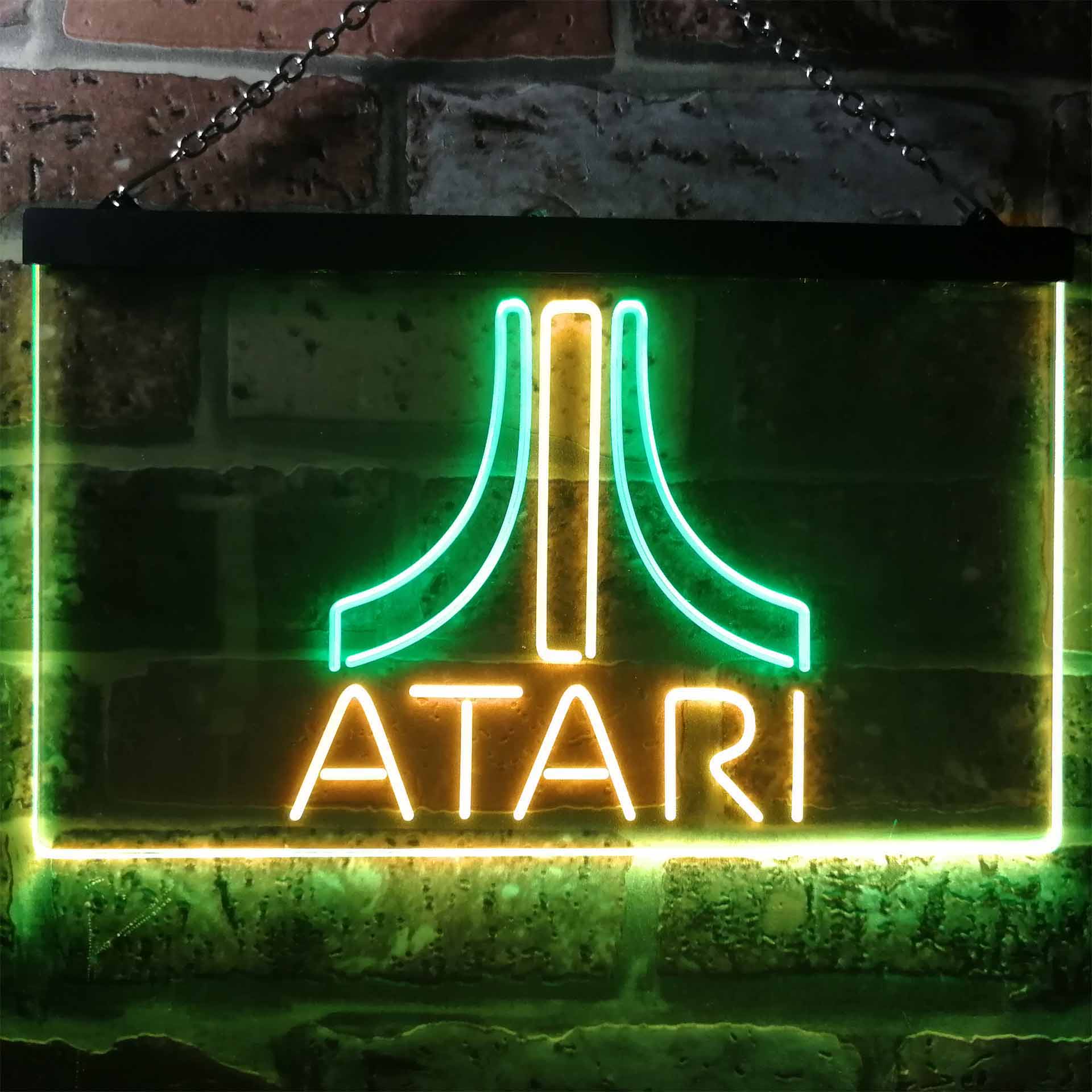 Atari Game Room Garage Neon-Like LED Light Sign