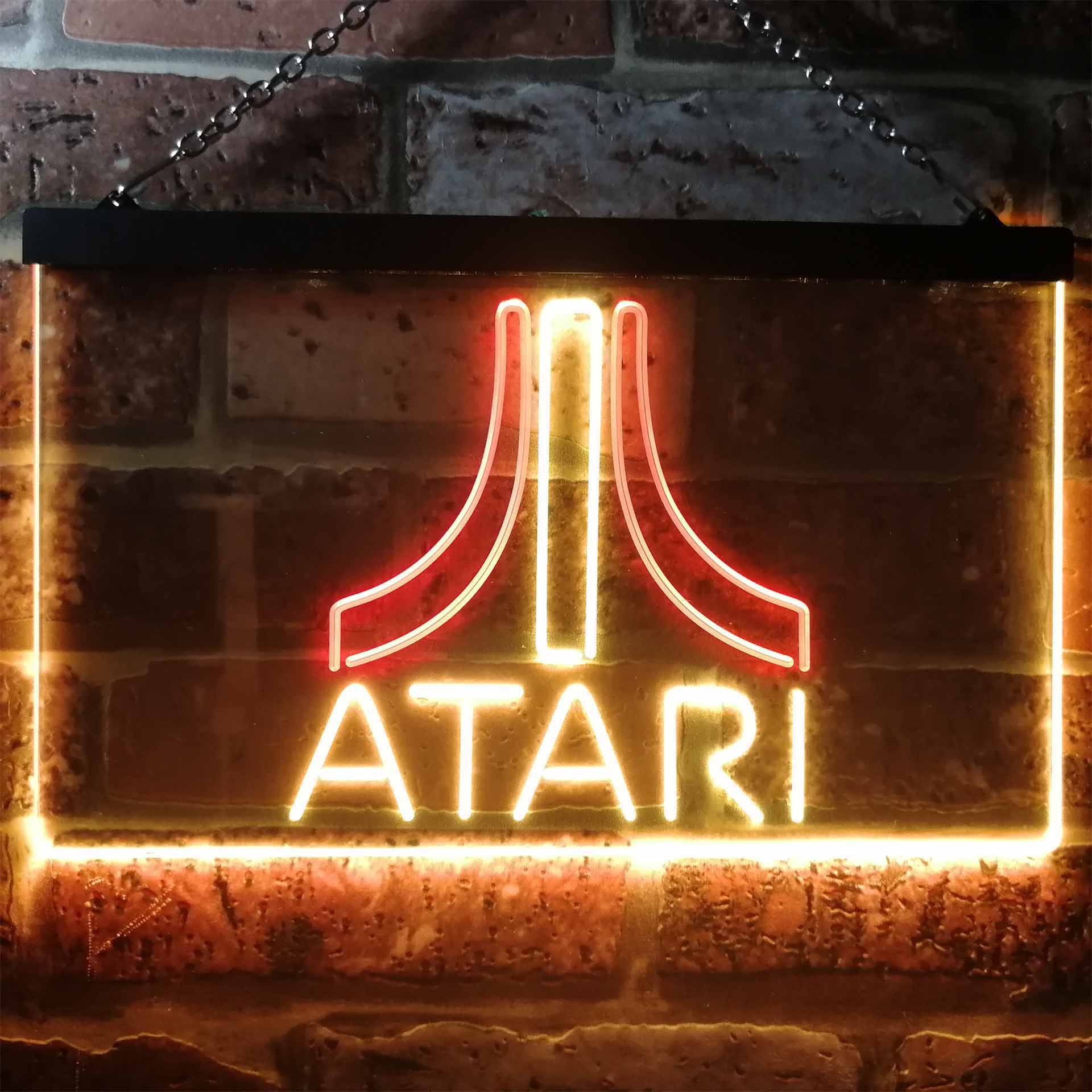 Atari Game Room Garage Neon-Like LED Light Sign