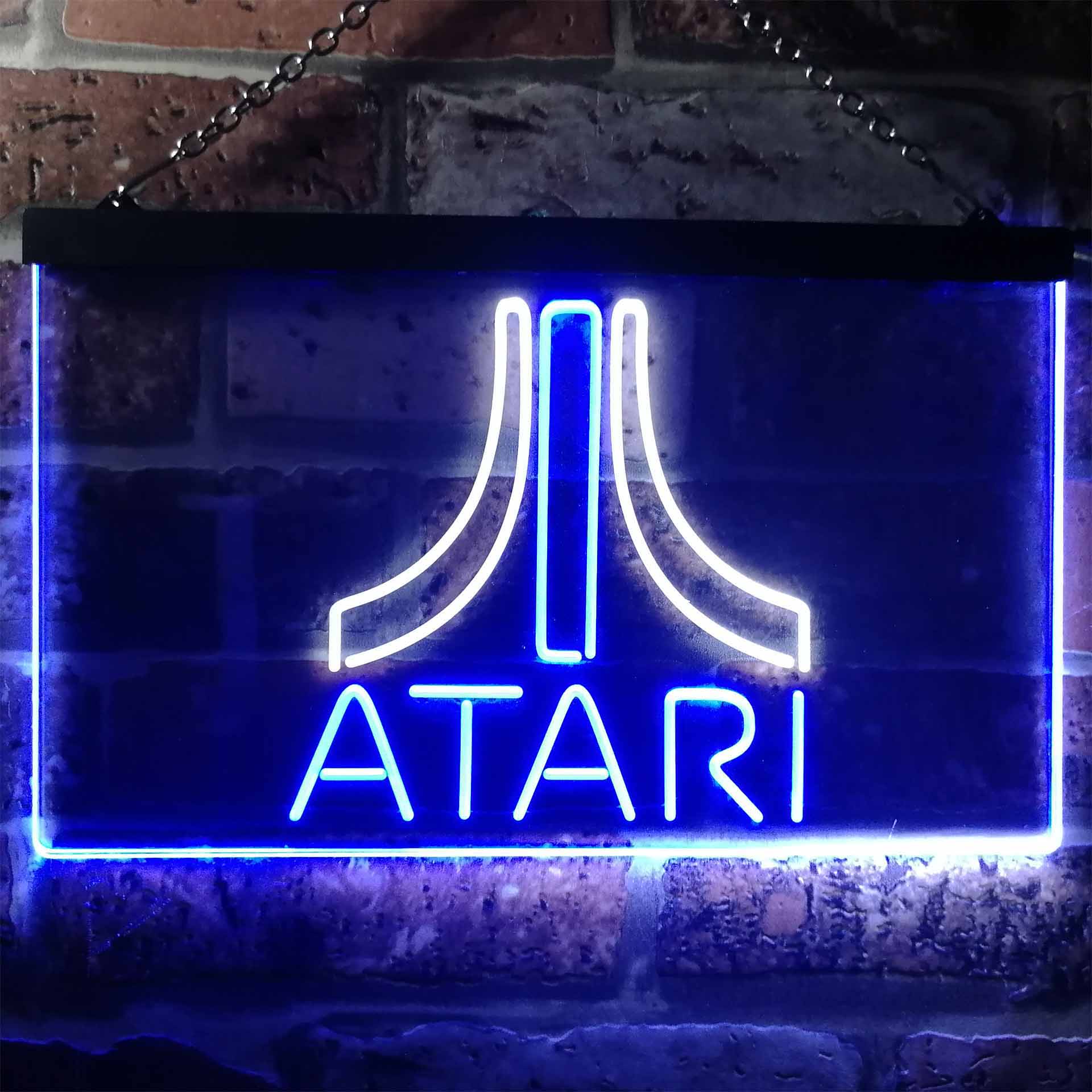 Atari Game Room Garage Neon-Like LED Light Sign