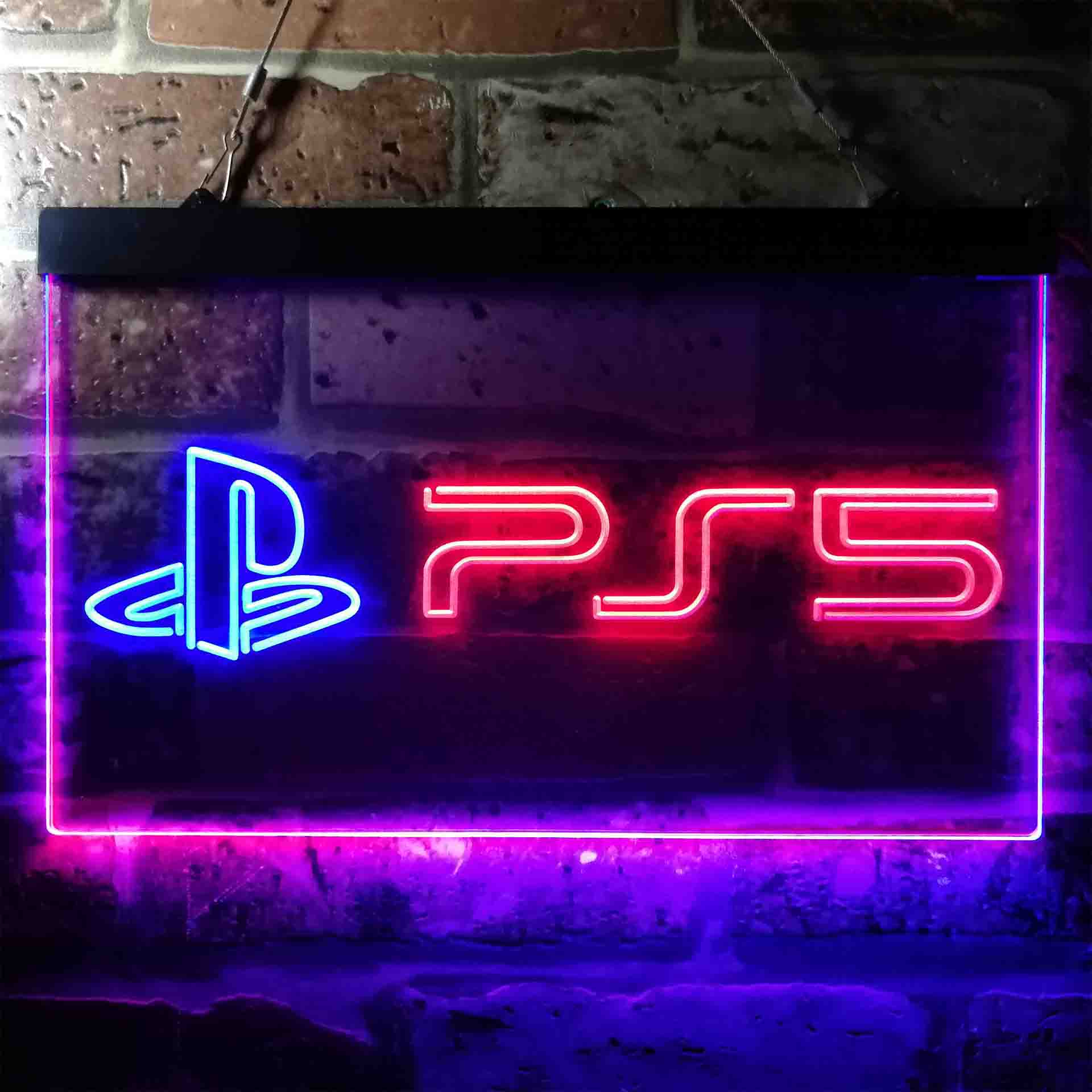 PS5 Playstation 5 Game Room Neon-Like LED Light Sign