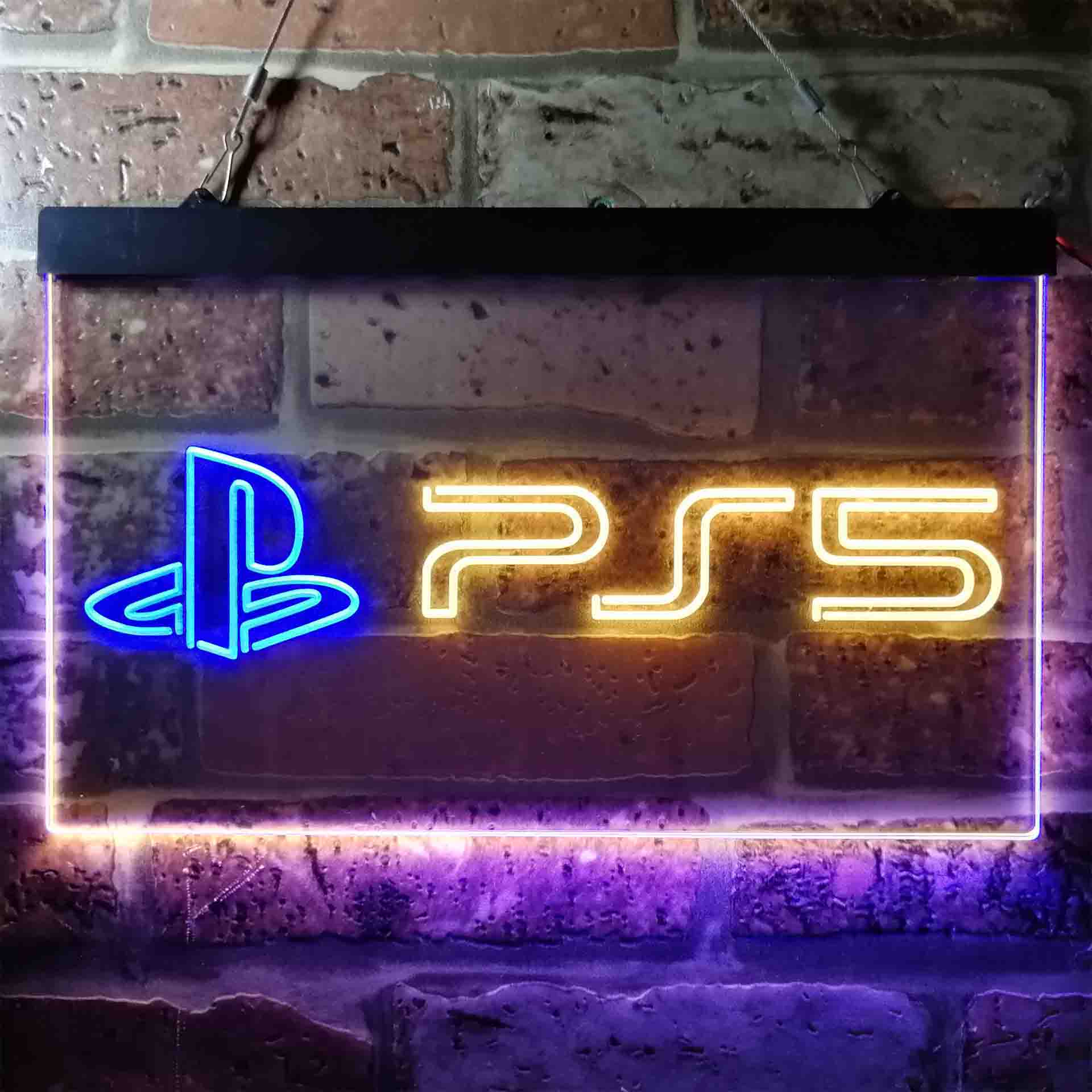 PS5 Playstation 5 Game Room Neon-Like LED Light Sign