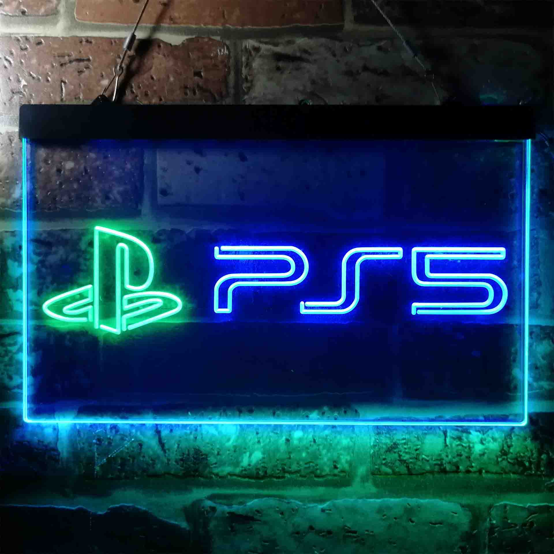 PS5 Playstation 5 Game Room Neon-Like LED Light Sign