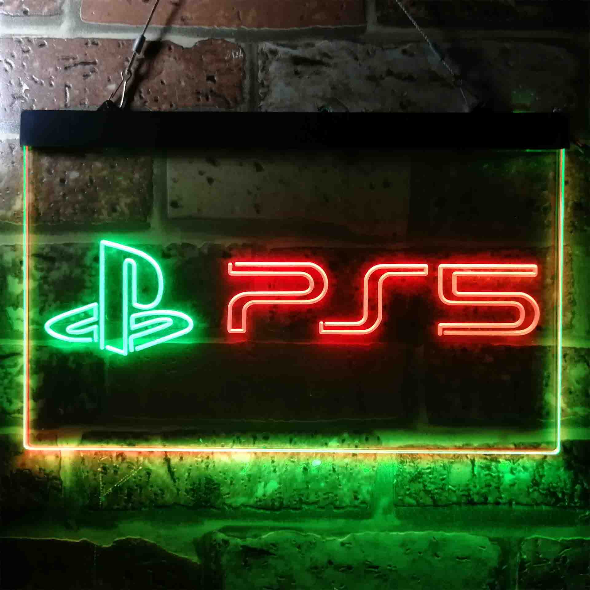 PS5 Playstation 5 Game Room Neon-Like LED Light Sign