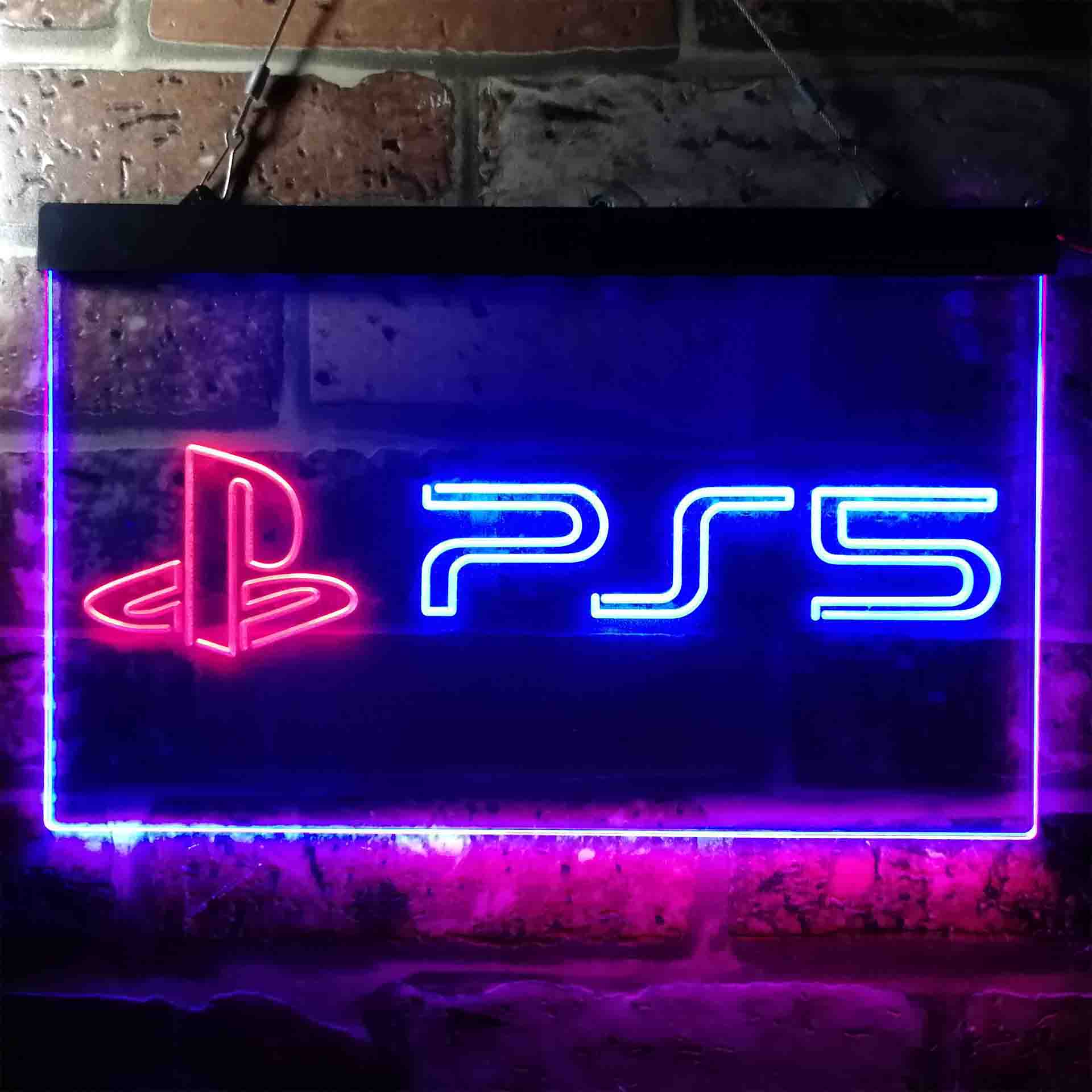 PS5 Playstation 5 Game Room Neon-Like LED Light Sign