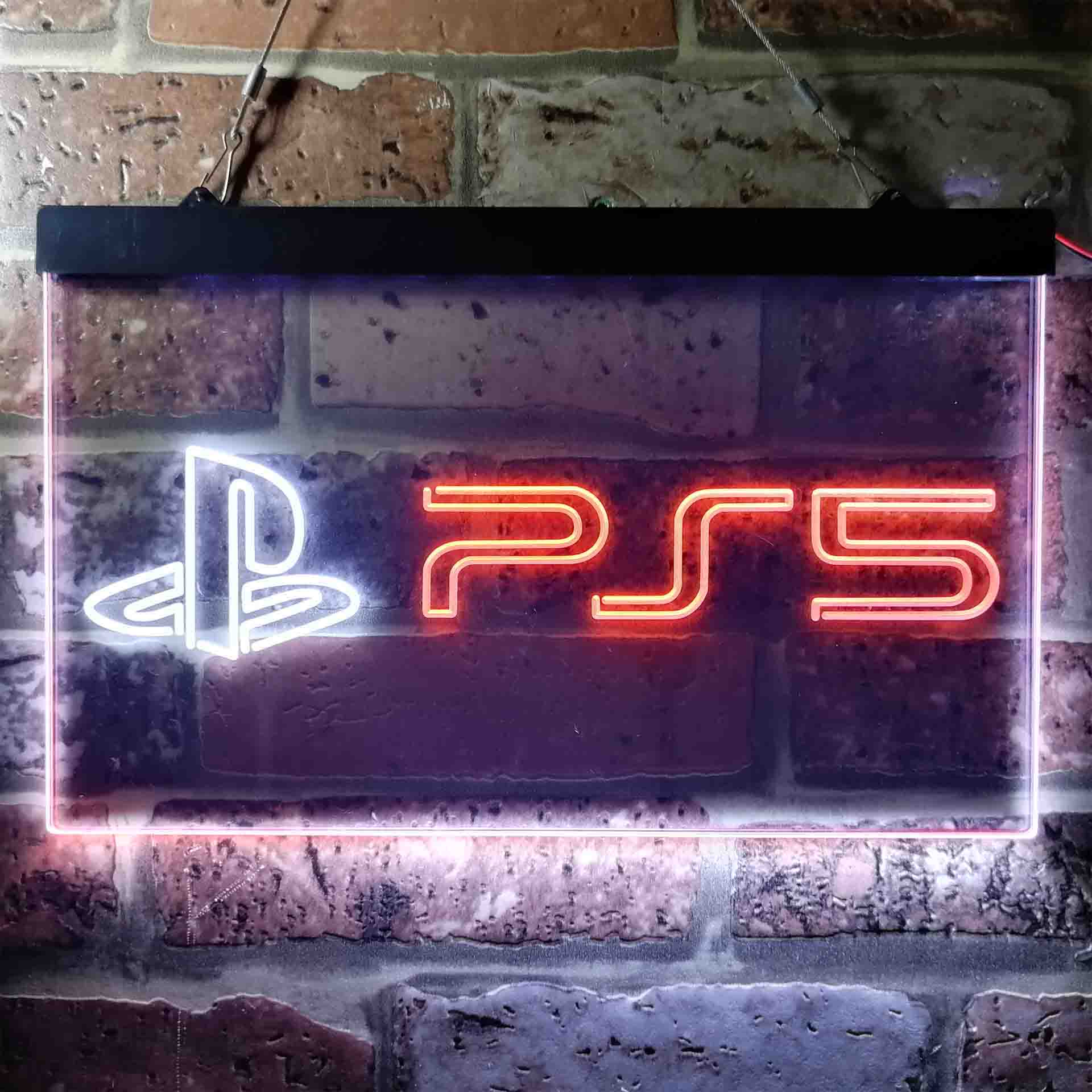 PS5 Playstation 5 Game Room Neon-Like LED Light Sign