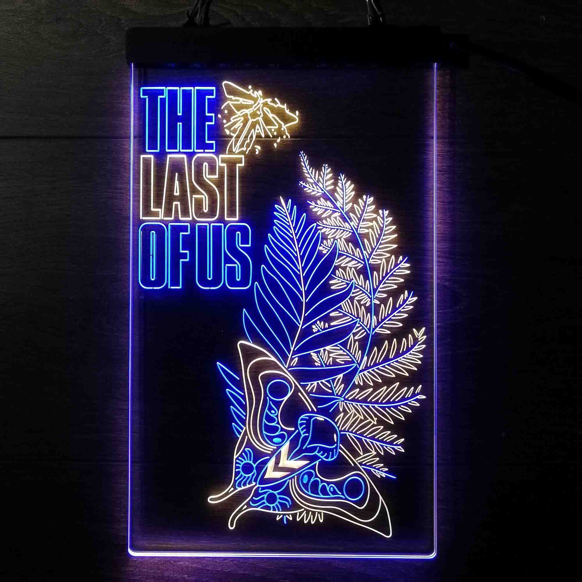 The Last of Us Ellie's Tattoo Game Room Neon Light LED Light Sign