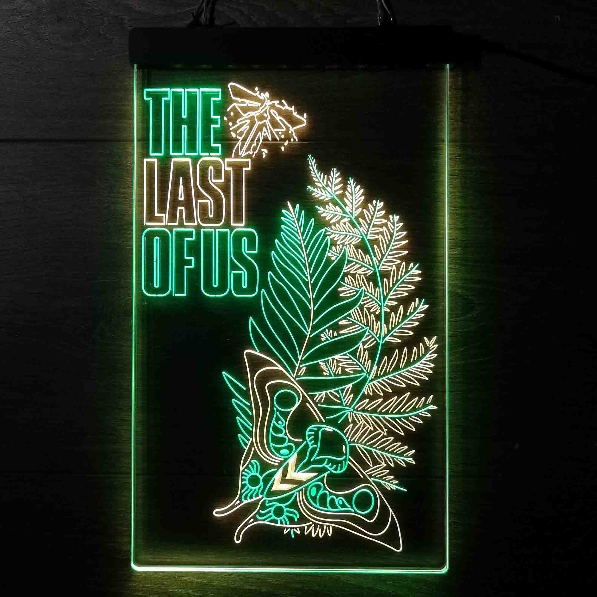 The Last of Us Ellie's Tattoo Game Room Neon Light LED Light Sign