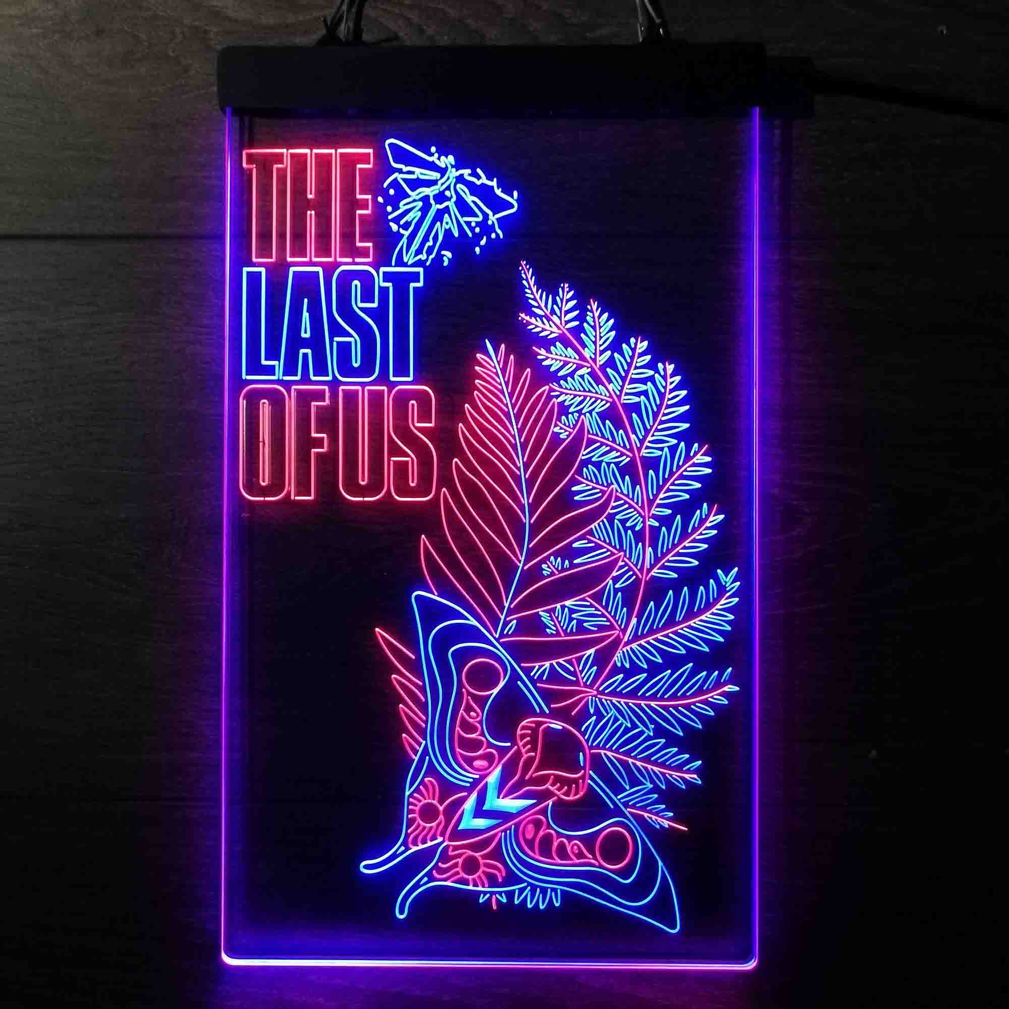 The Last of Us Ellie's Tattoo Game Room Neon Light LED Light Sign