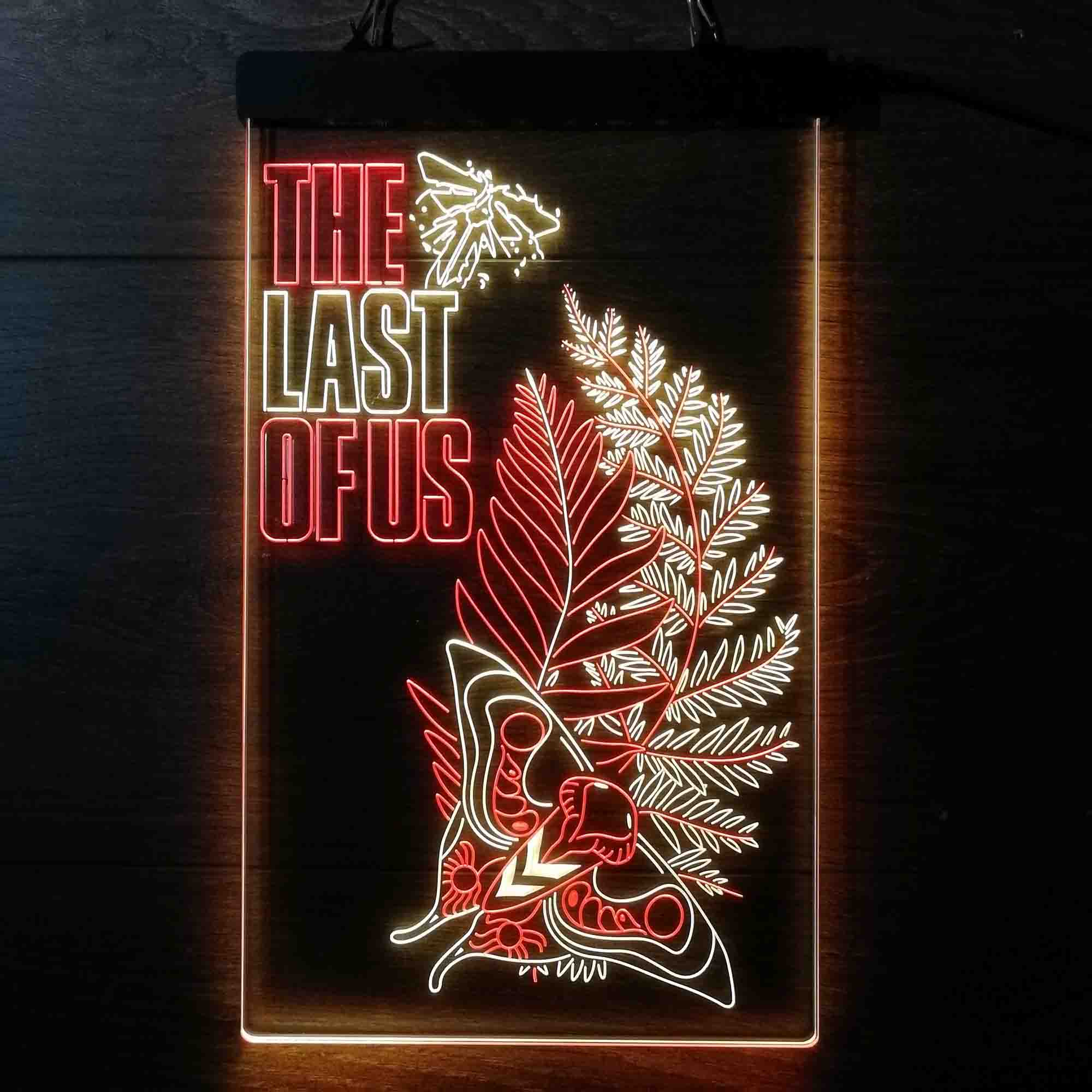 The Last of Us Ellie's Tattoo Game Room Neon Light LED Light Sign