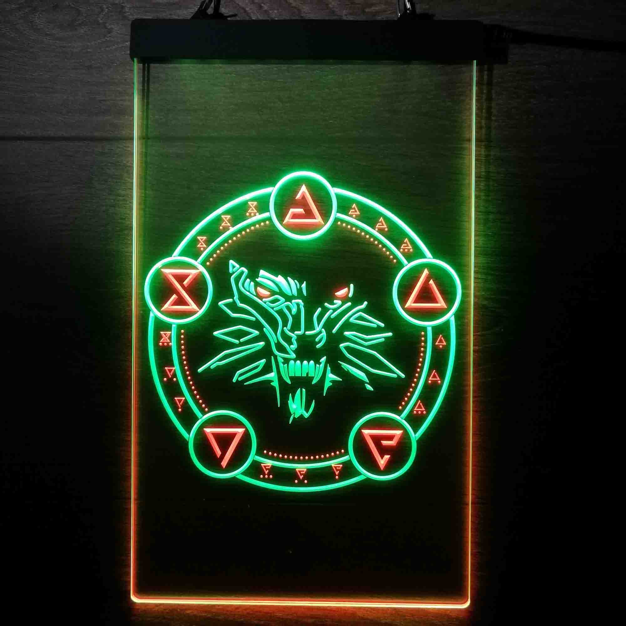 The Witcher Wolf Game Room Neon Light LED Light Sign