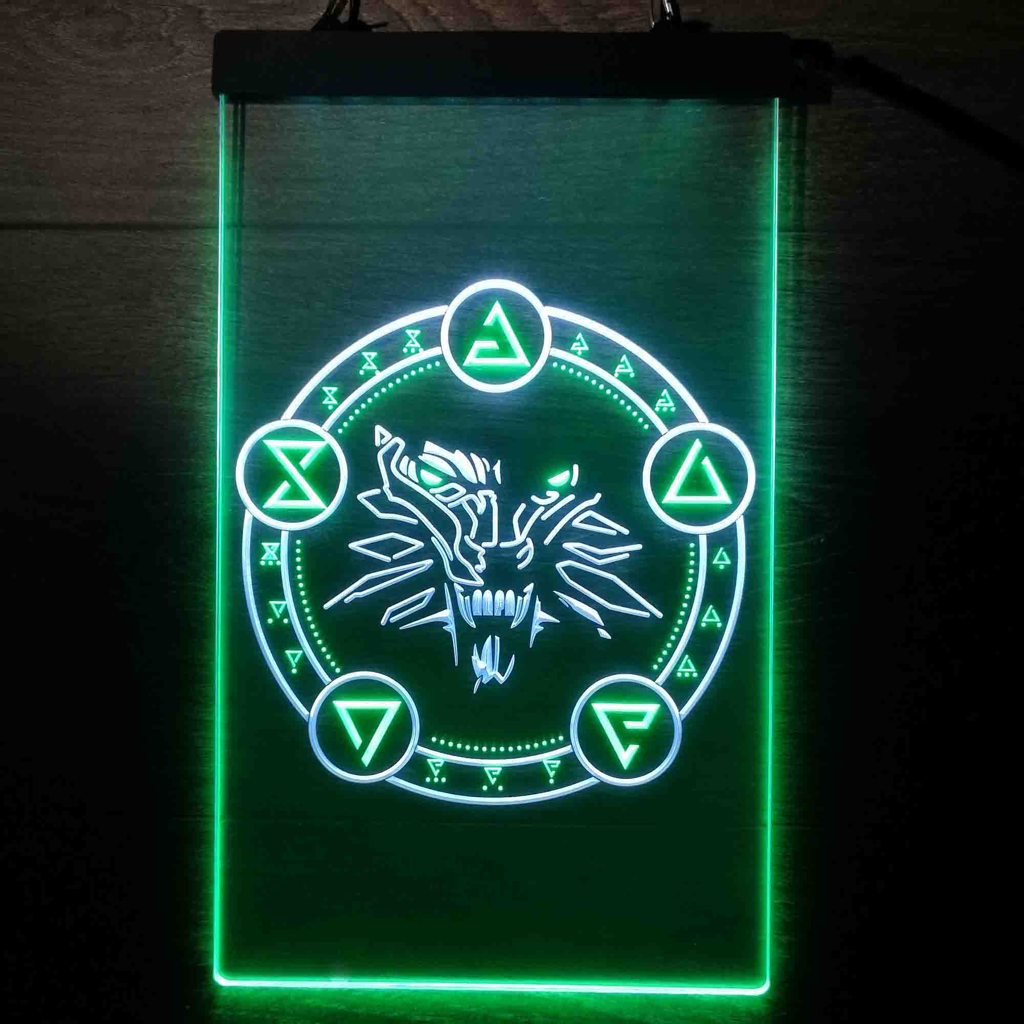 The Witcher Wolf Game Room Neon Light LED Light Sign