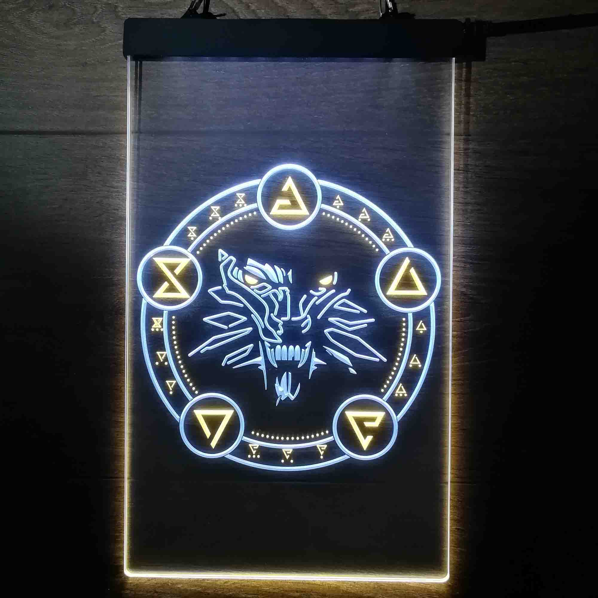 The Witcher Wolf Game Room Neon Light LED Light Sign