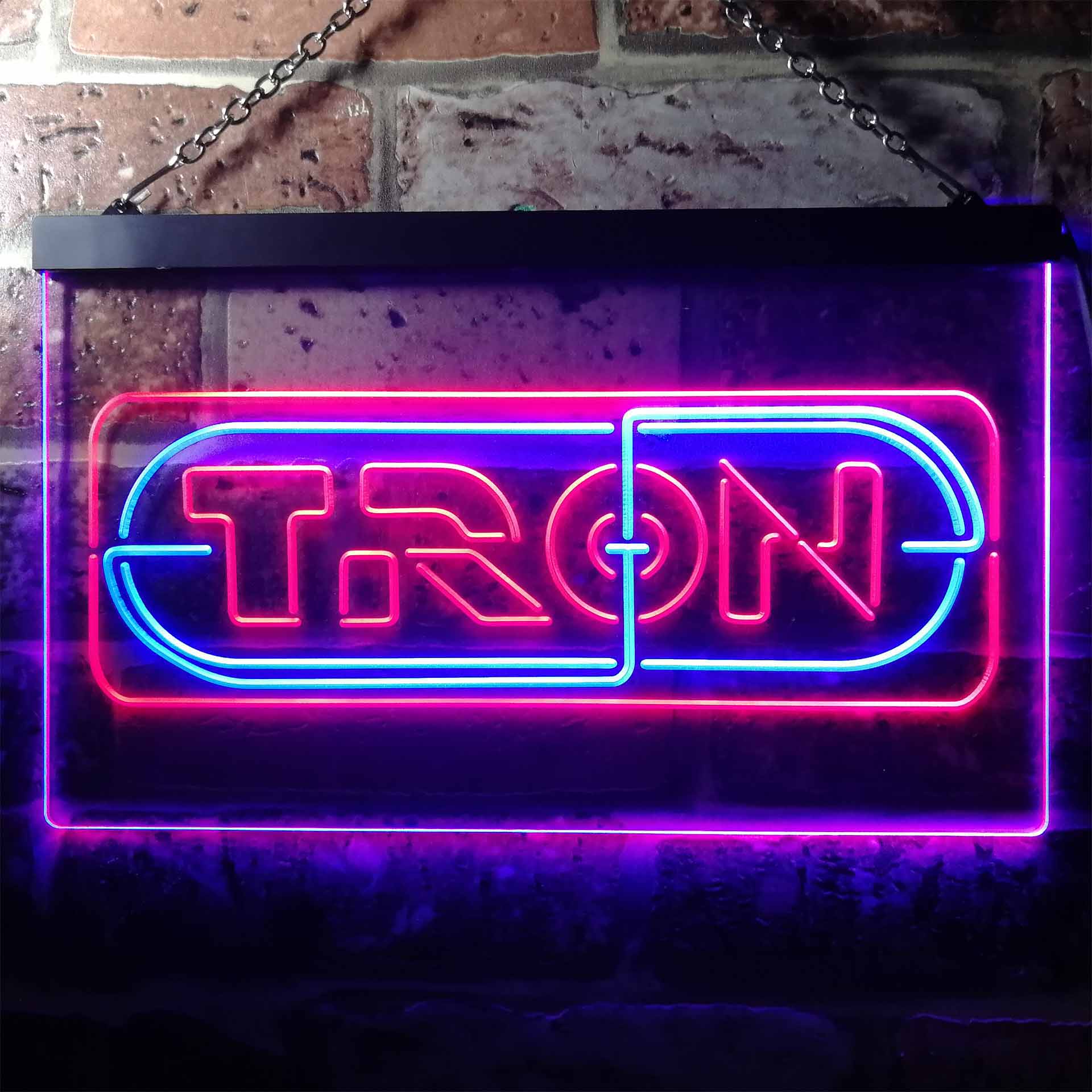 Tron Movie Fiction Dual Color LED Light Sign ProLedSign