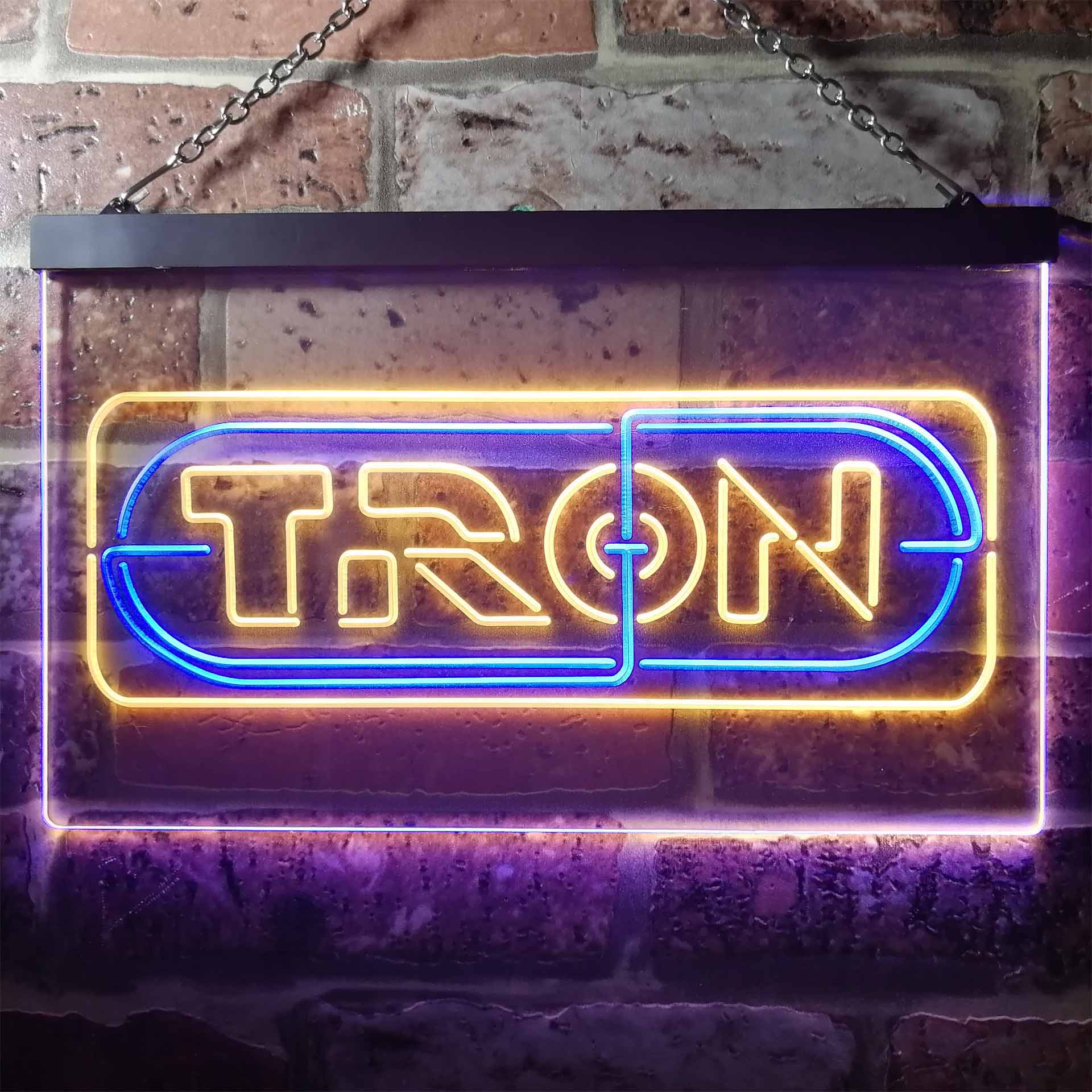 Tron Movie Fiction Dual Color LED Light Sign ProLedSign