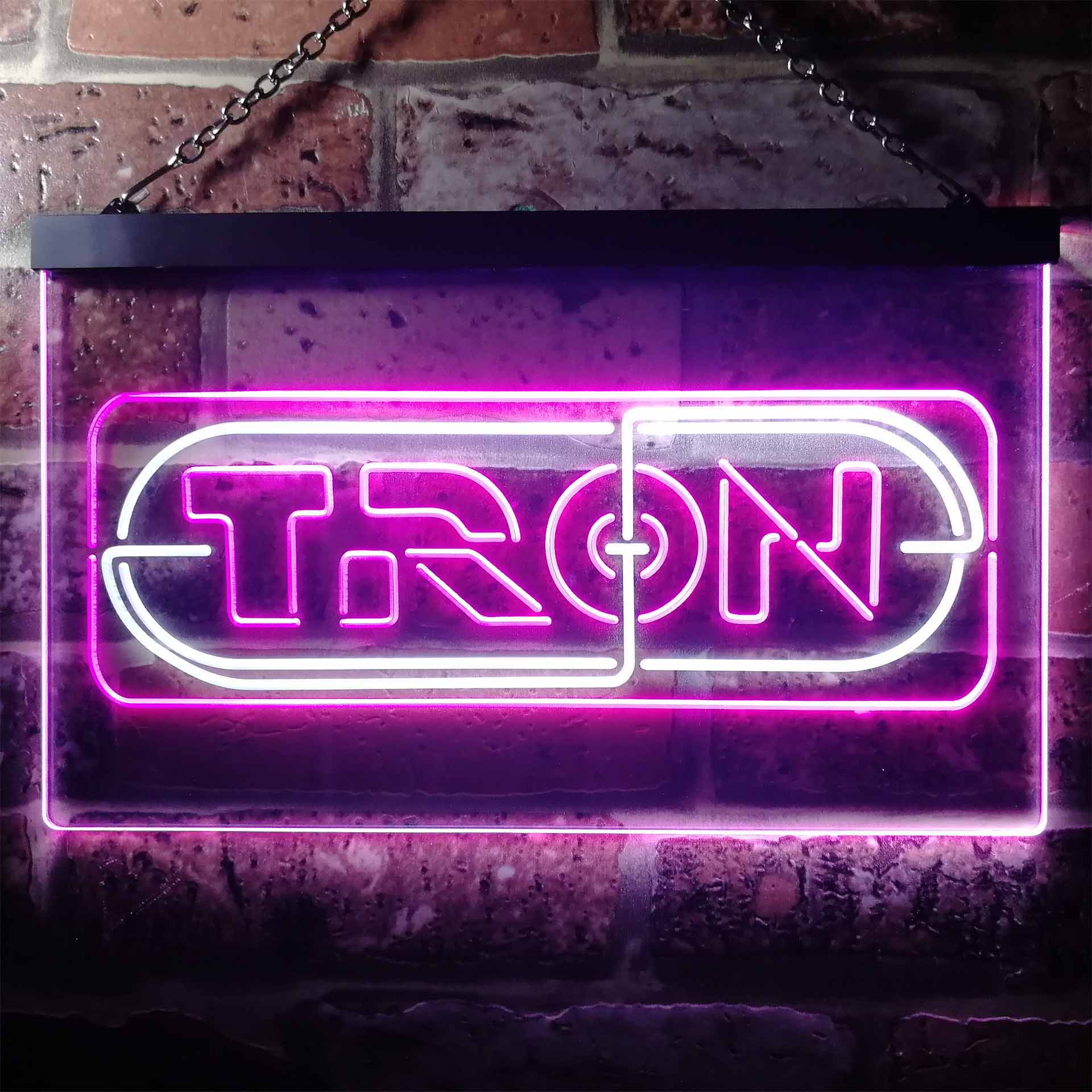 Tron Movie Fiction Dual Color LED Light Sign ProLedSign