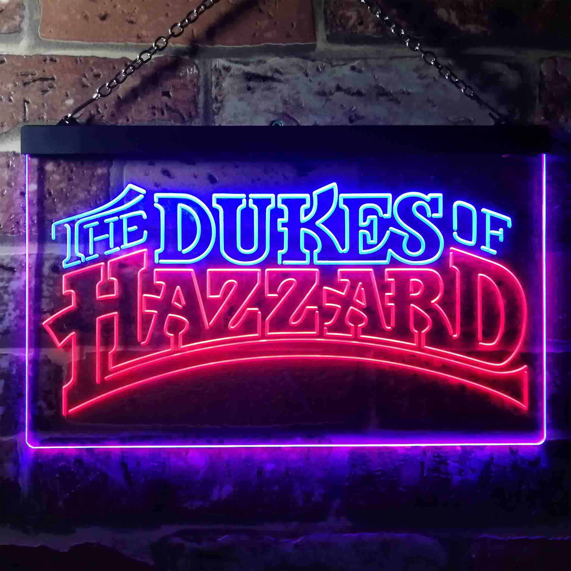 The Dukes of Hazzard Dual Color LED Light Sign ProLedSign