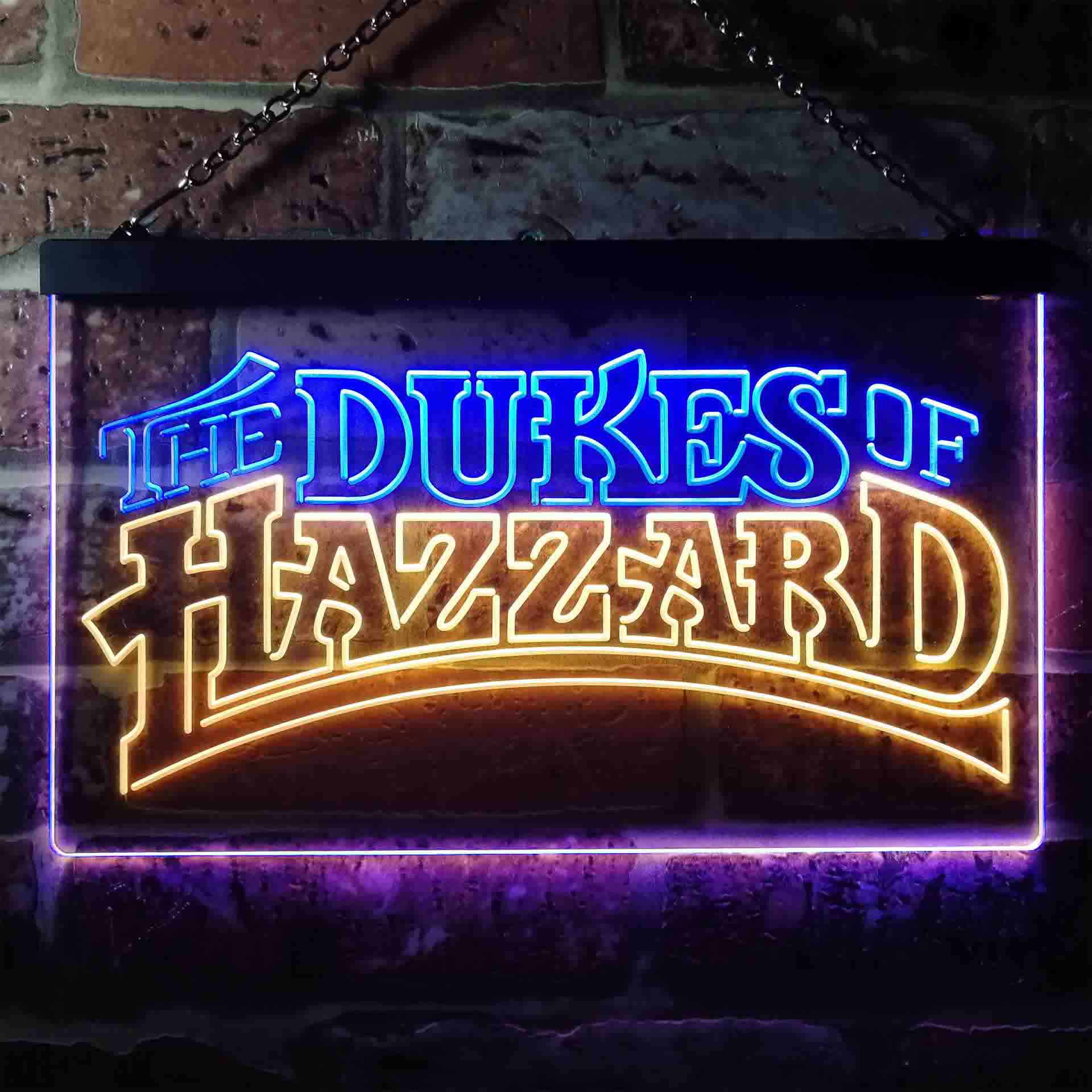 The Dukes of Hazzard Dual Color LED Light Sign ProLedSign