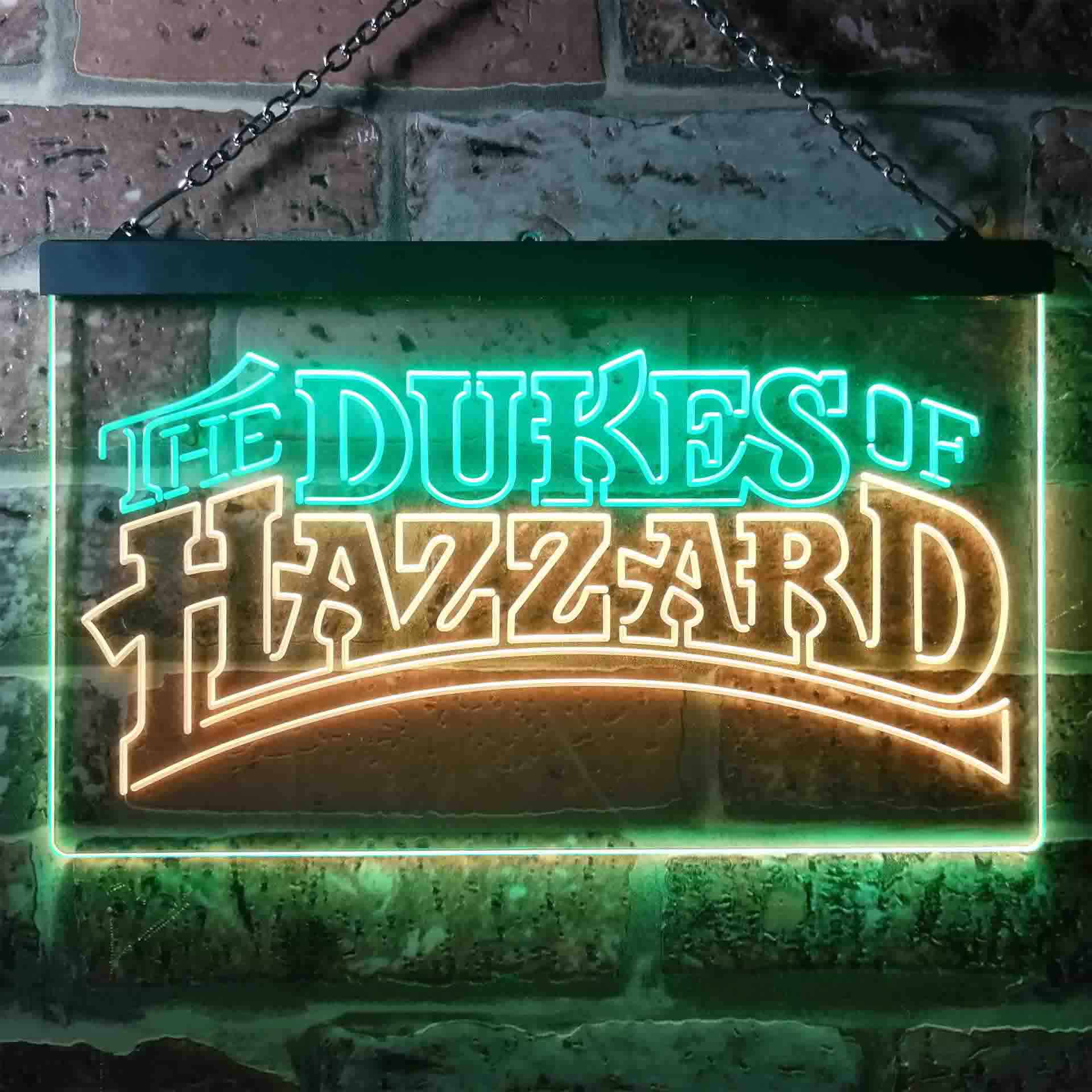 The Dukes of Hazzard Dual Color LED Light Sign ProLedSign