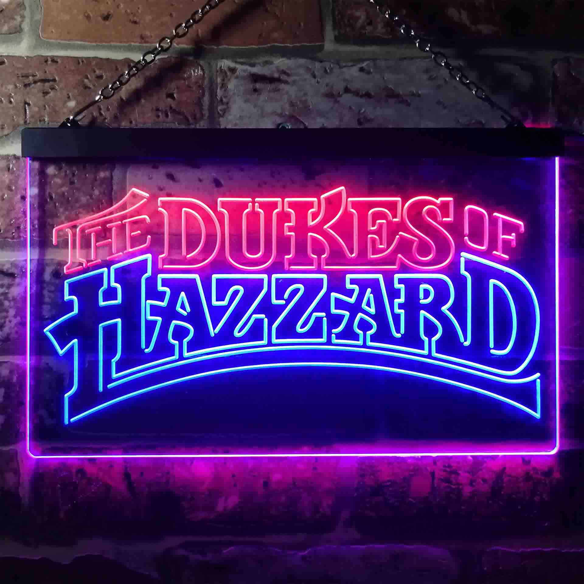 The Dukes of Hazzard Dual Color LED Light Sign ProLedSign