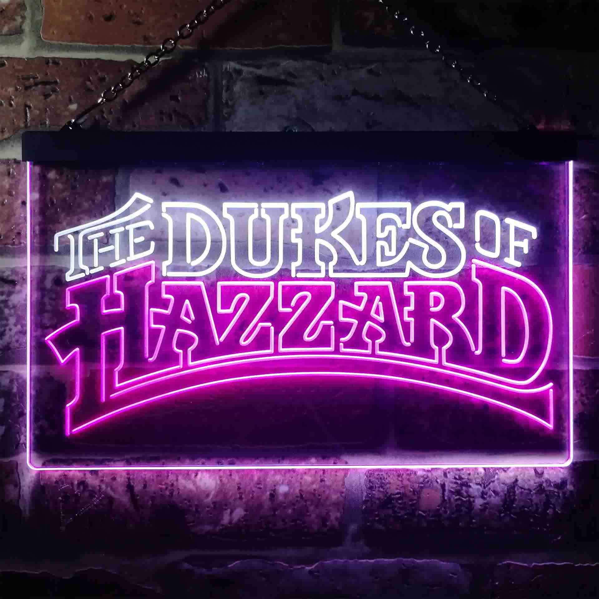 The Dukes of Hazzard Dual Color LED Light Sign ProLedSign