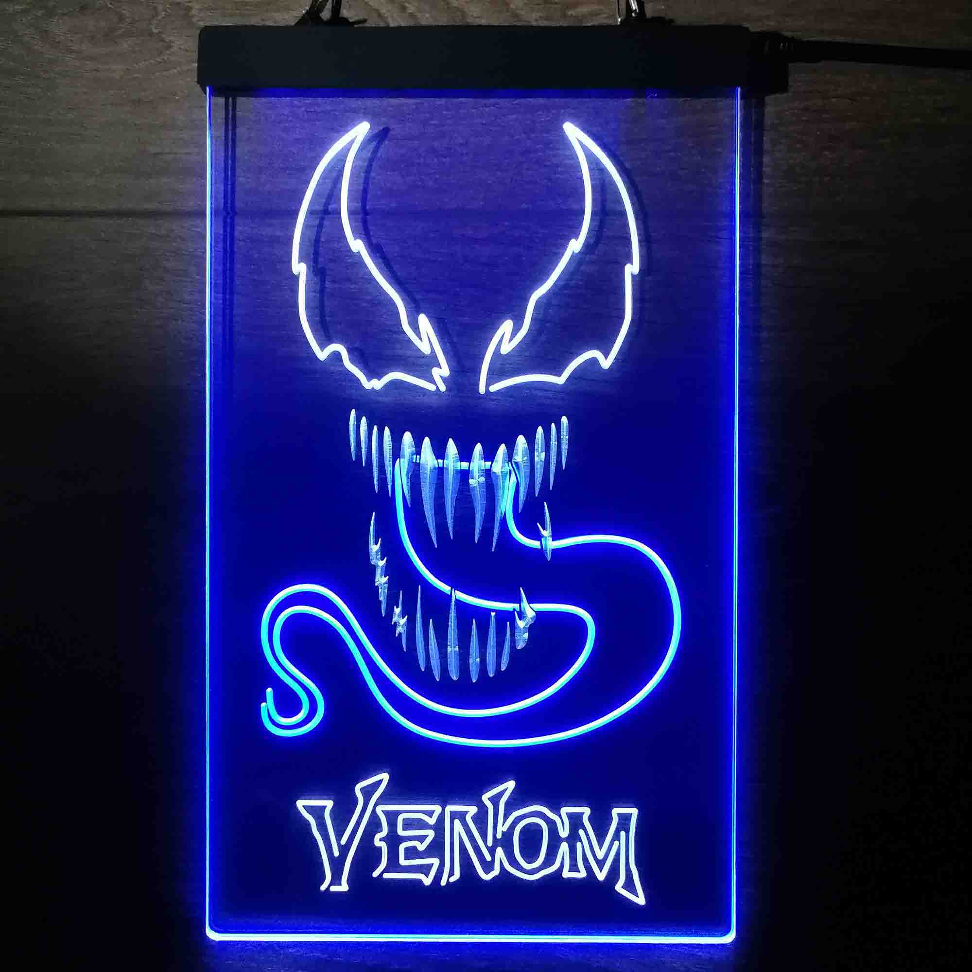 Venom Marvels Superhero Game Room Neon Light LED Light Sign